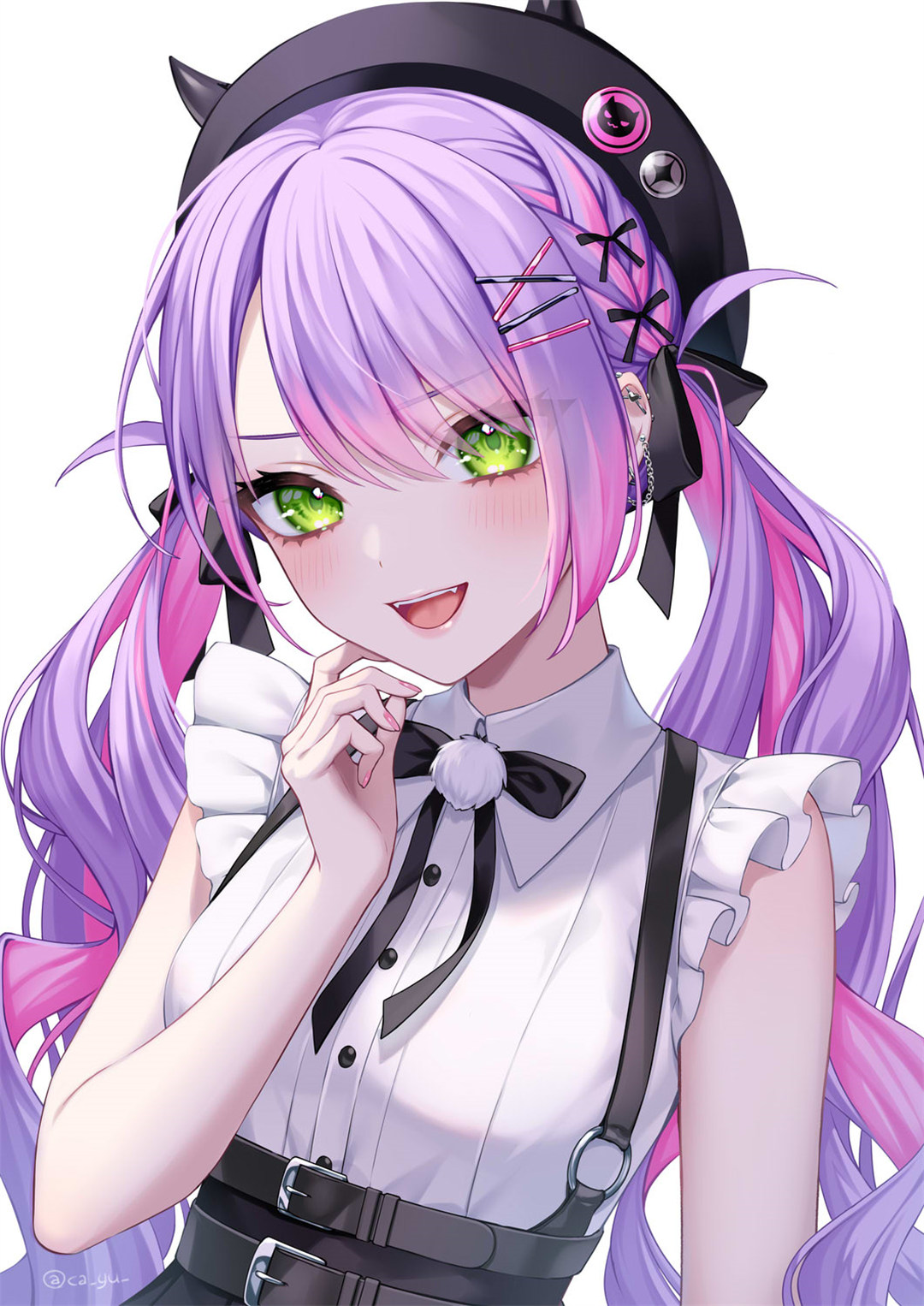 【P站美图】初音未来 双马尾Miku 绝区零 妮可 原神 芙宁娜 星铁 花火 插画美图推荐 P站美图-第2张