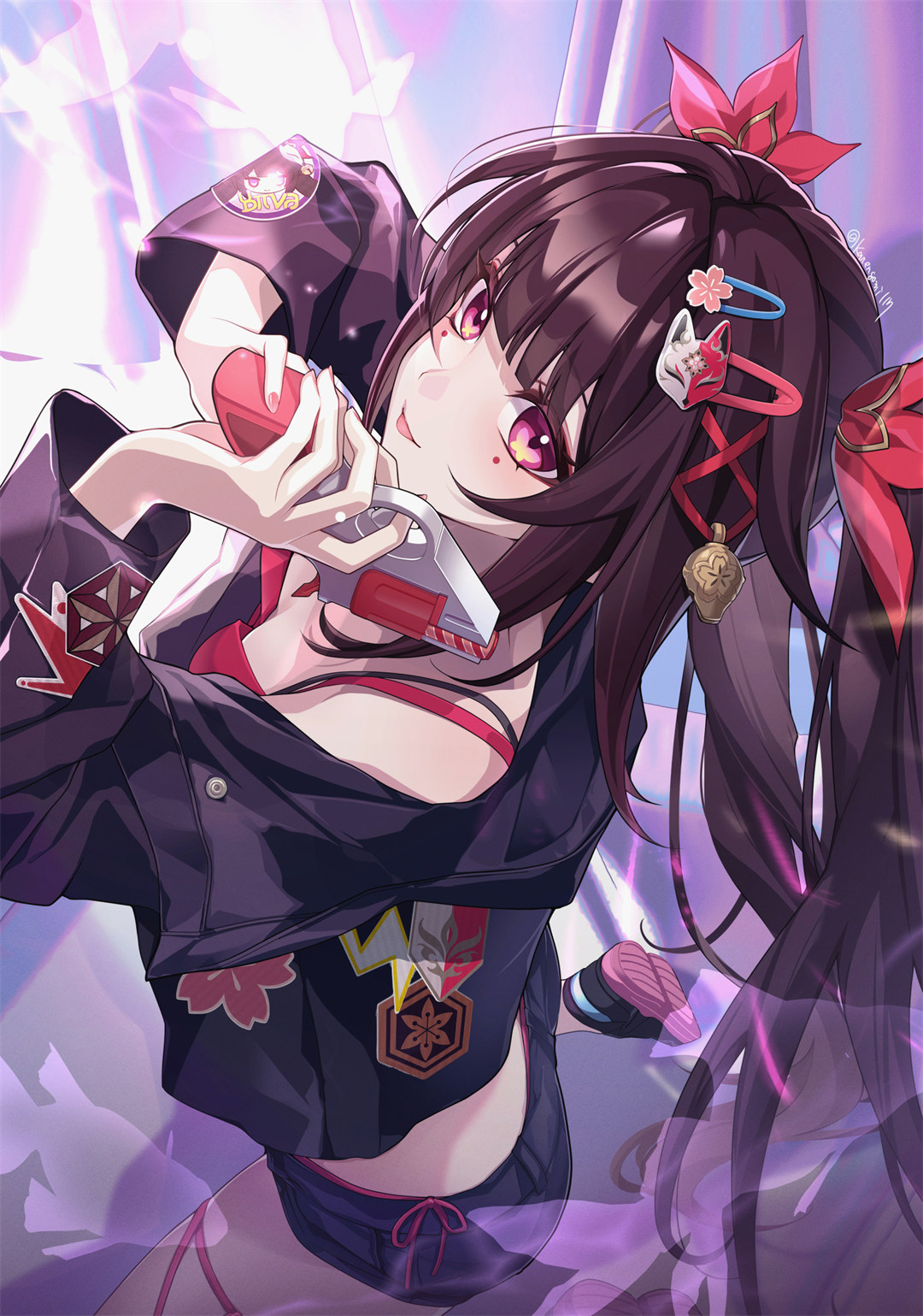 【P站美图】初音未来 双马尾Miku 绝区零 妮可 原神 芙宁娜 星铁 花火 插画美图推荐 P站美图-第7张