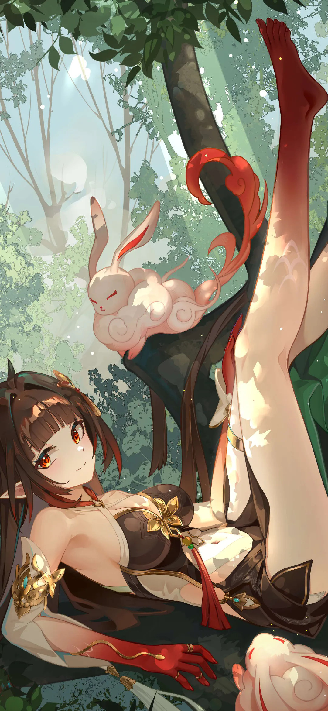 【动漫壁纸】原神 芙宁娜 绝区零 艾莲 兽耳少女 所有的事情都要个结果 手机壁纸-第2张