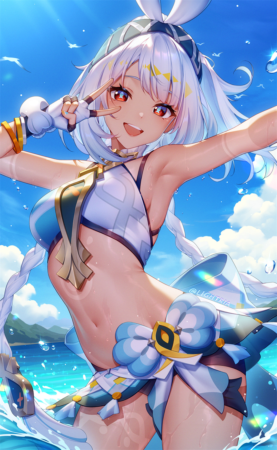 【插画精选】原神 玛拉妮 少女前线 云图计划 可露凯 虚拟主播 沙花叉库洛艾  会员美图推荐 精选插画-第2张