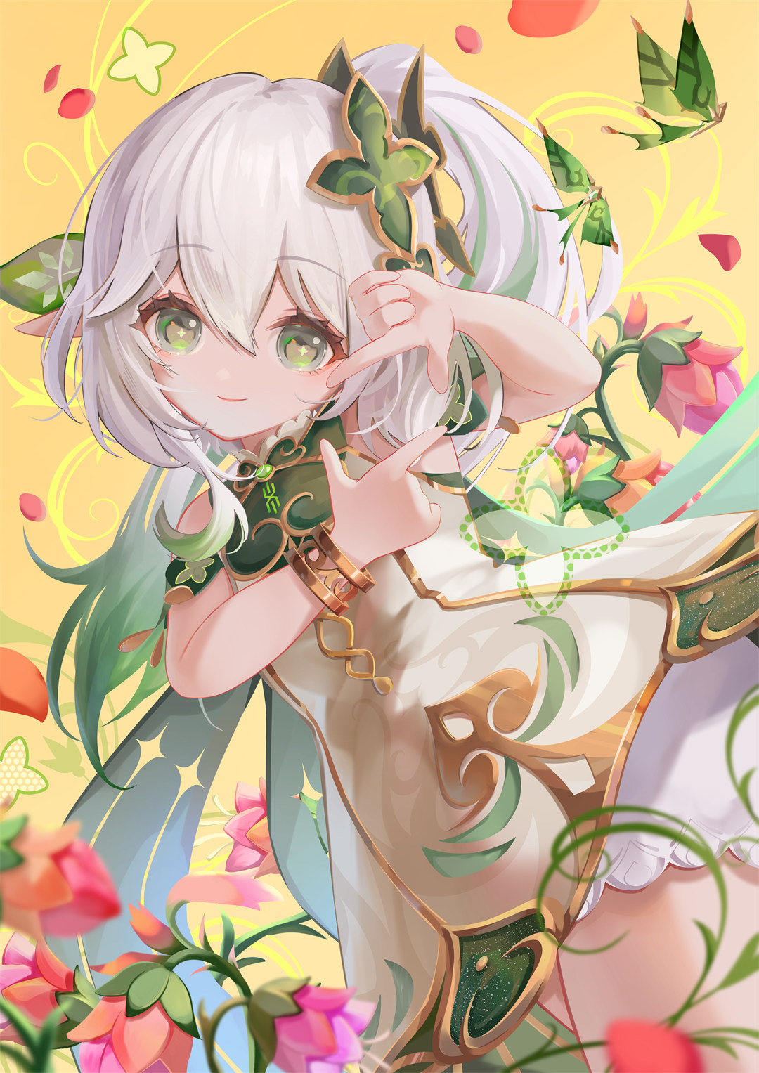 【插画特辑】原来是，梦中梦啊... 原神 小草神 纳西妲 可爱美少女 插画美图推荐 P站美图-第2张