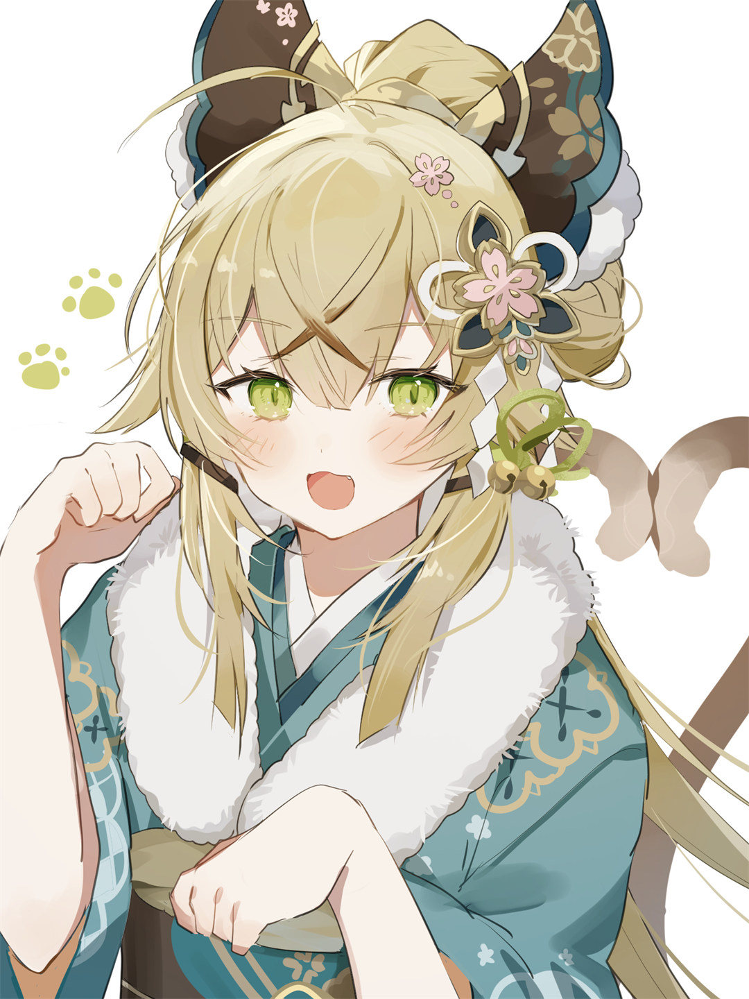 【插画推荐】原神 芙宁娜 纳西妲 胡桃 萤 甘雨 画师そらに美图小合集 P站美图-第6张
