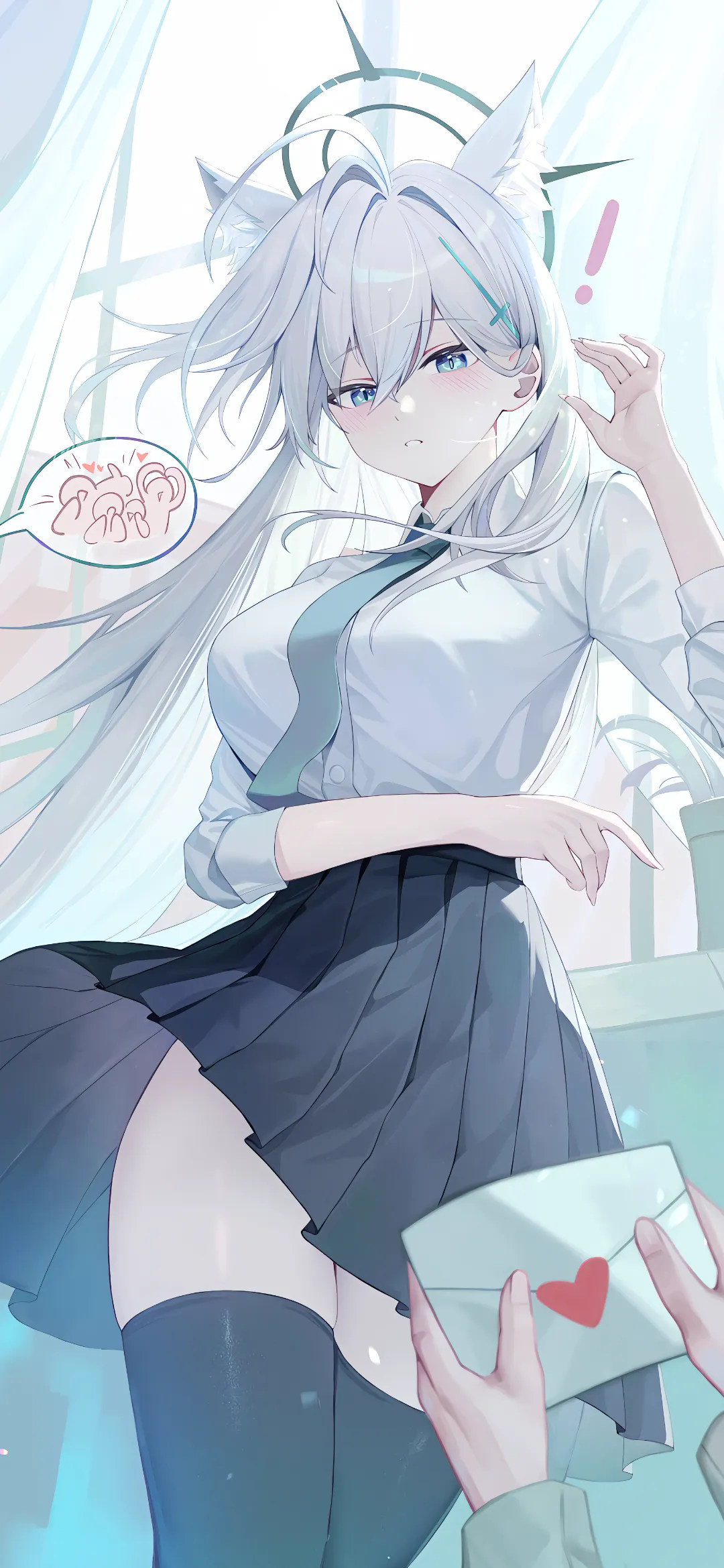 动漫壁纸 // 碧蓝档案 砂狼白子 小鸟游星野 双马尾Miku 初音未来 绝区零 艾莲乔 美图壁纸推荐 动漫壁纸-第9张