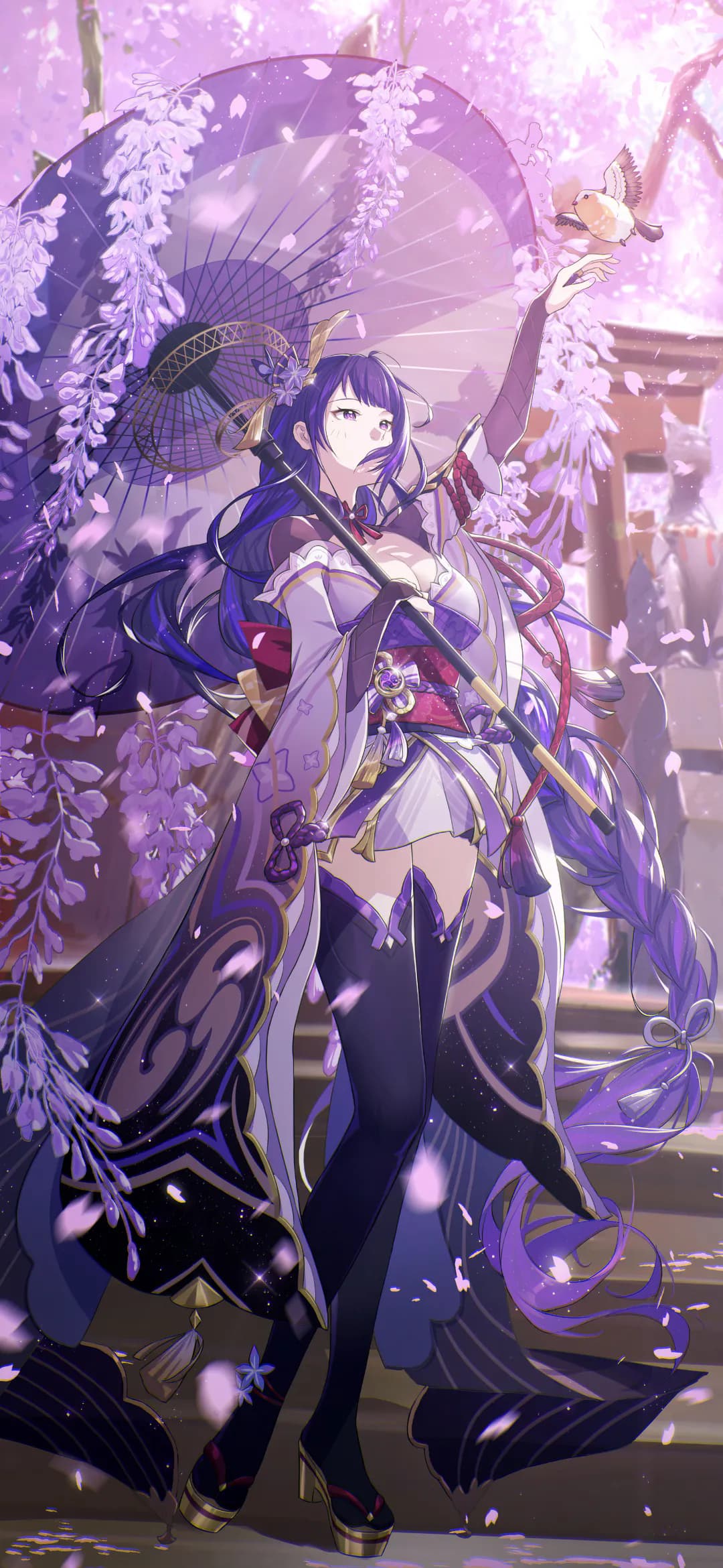 【动漫壁纸】绝区零 简 原神 雷电将军 玛拉妮 碧蓝档案 砂狼白子 插画美图推荐 壁纸-第4张