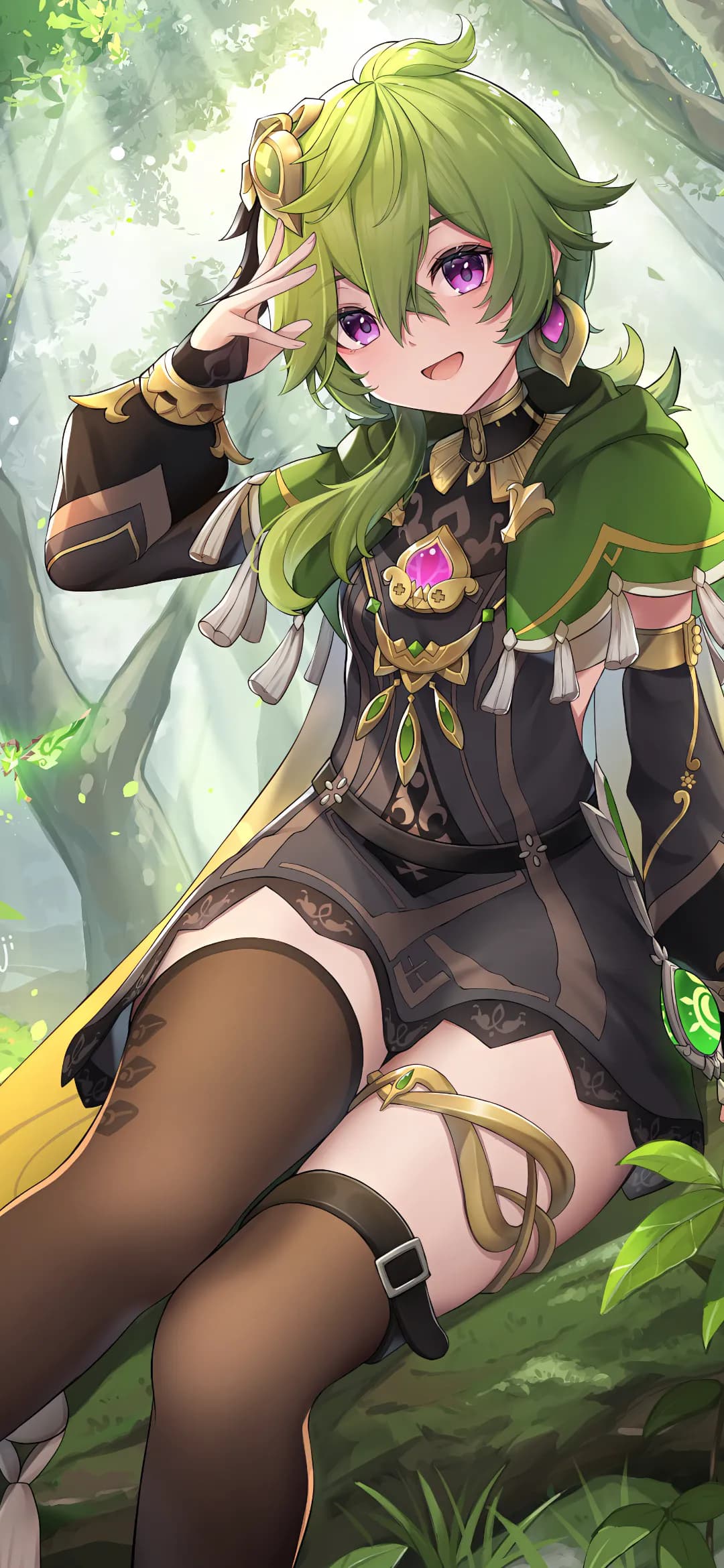 【动漫壁纸】碧蓝档案 妃咲 JK制服 白发兽耳美少女 你的人生是我来迟了 手机壁纸-第10张