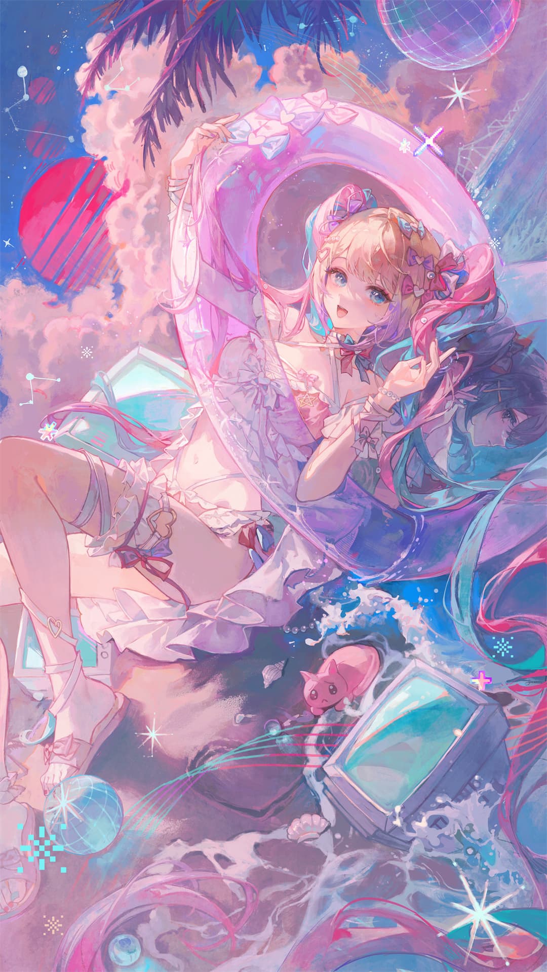 【P站美图】崩坏 星穹铁道‌ 飞霄 知更鸟 原神 玛拉妮  申鹤 插画美图推荐 P站美图-第4张