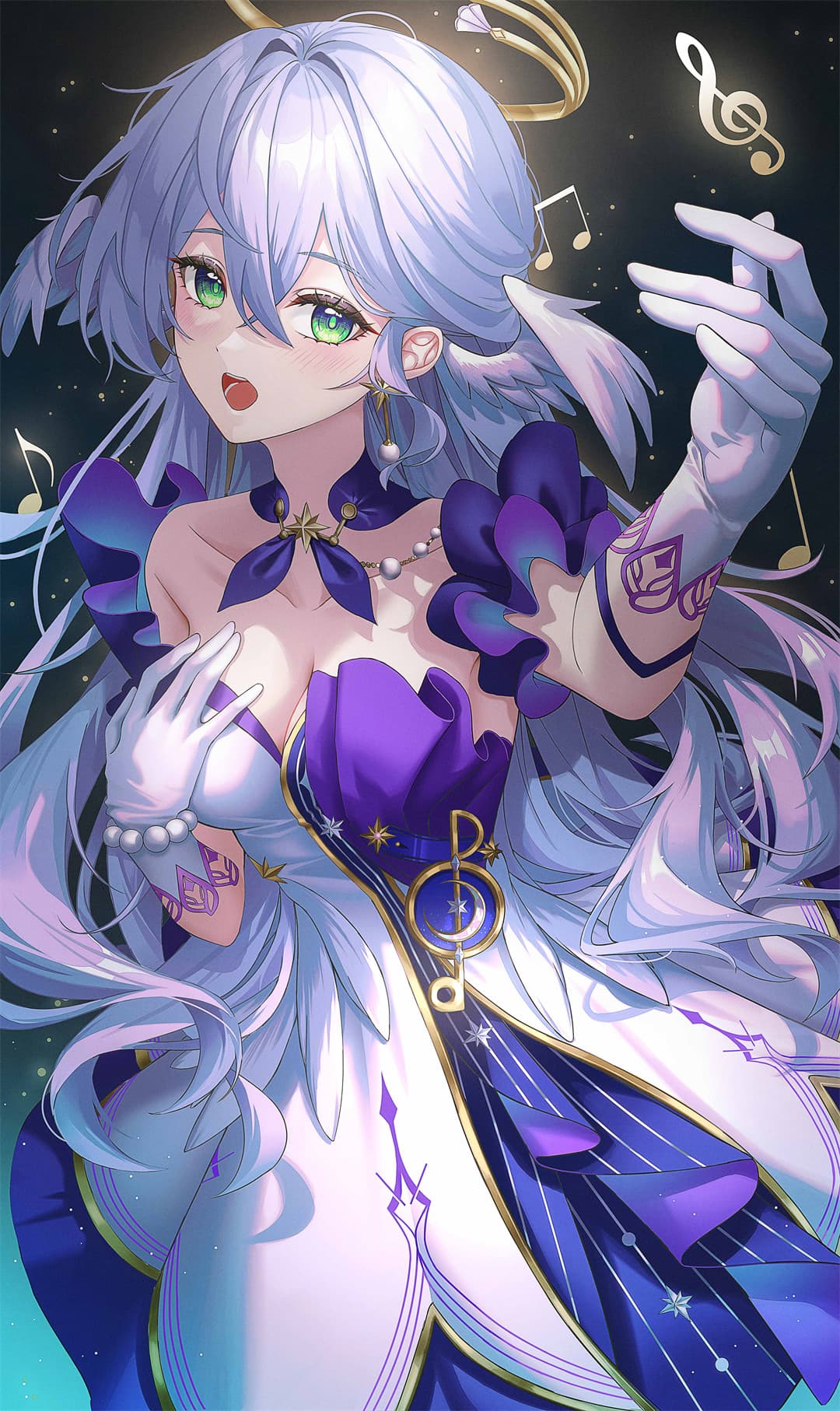 【插画美图】制服美少女 碧蓝航线 天城 可爱的Miku! 原神 芙宁娜 崩铁 知更鸟 笑面教授 动漫美图推荐 P站美图-第1张