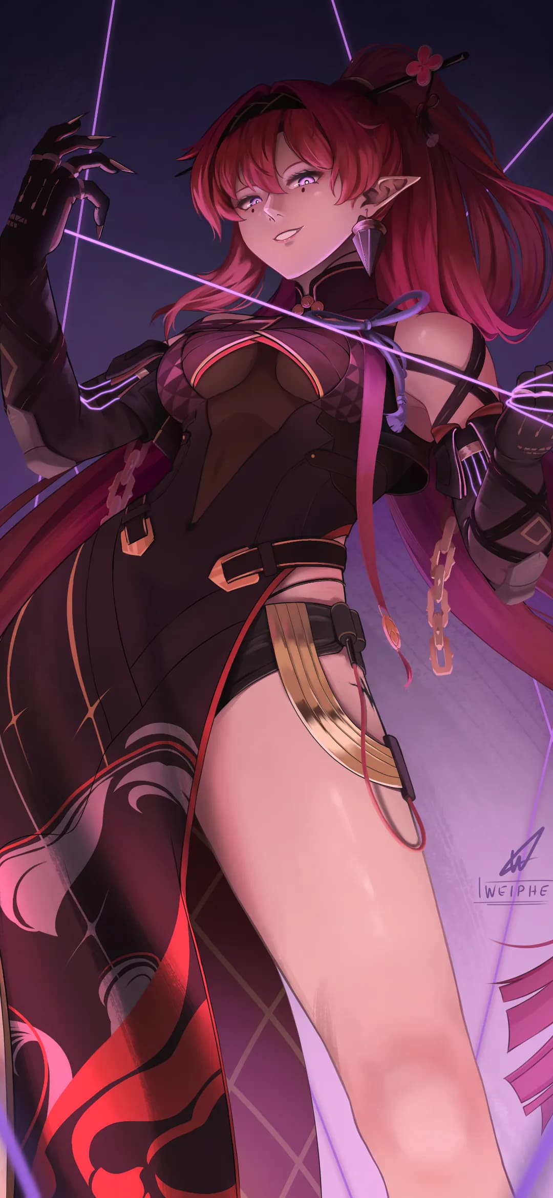 【动漫壁纸】双马尾Miku 星铁 黄泉 碧蓝档案 妃咲 虚拟偶像 湊阿库娅 插画美图推荐 动漫壁纸-第1张