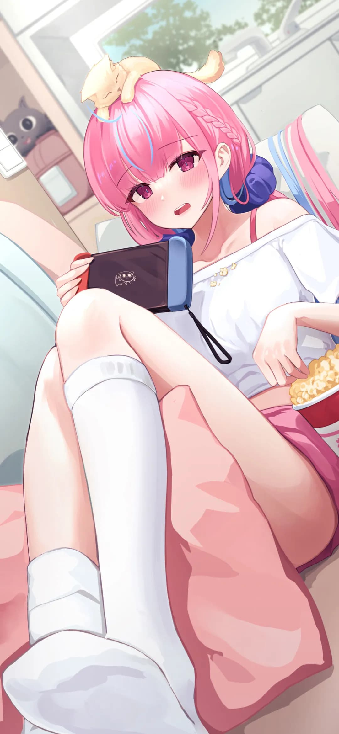 【动漫壁纸】双马尾Miku 星铁 黄泉 碧蓝档案 妃咲 虚拟偶像 湊阿库娅 插画美图推荐 动漫壁纸-第2张