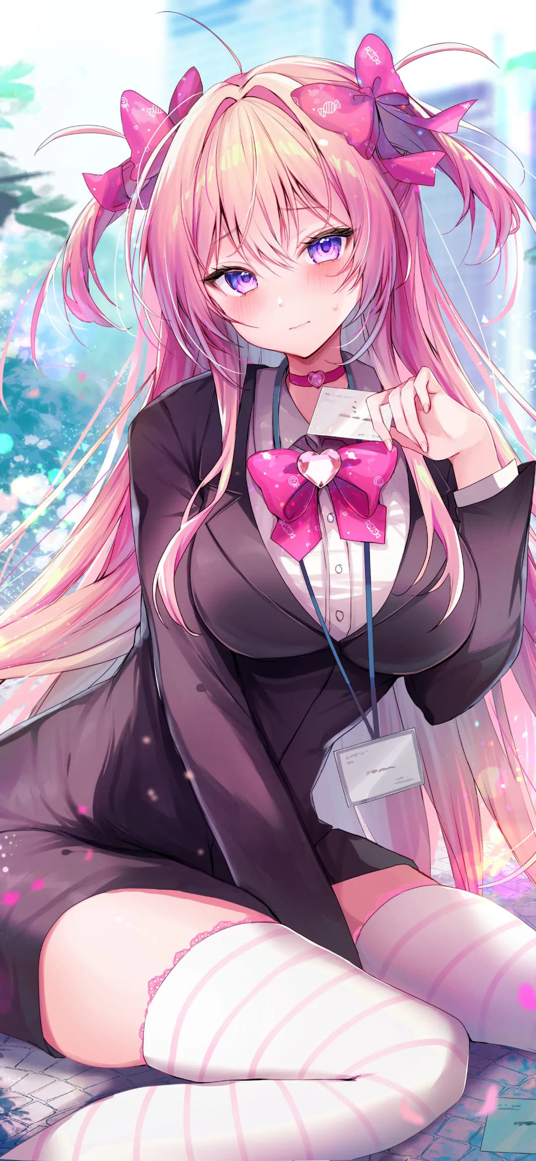 【动漫壁纸】双马尾Miku 星铁 黄泉 碧蓝档案 妃咲 虚拟偶像 湊阿库娅 插画美图推荐 动漫壁纸-第6张