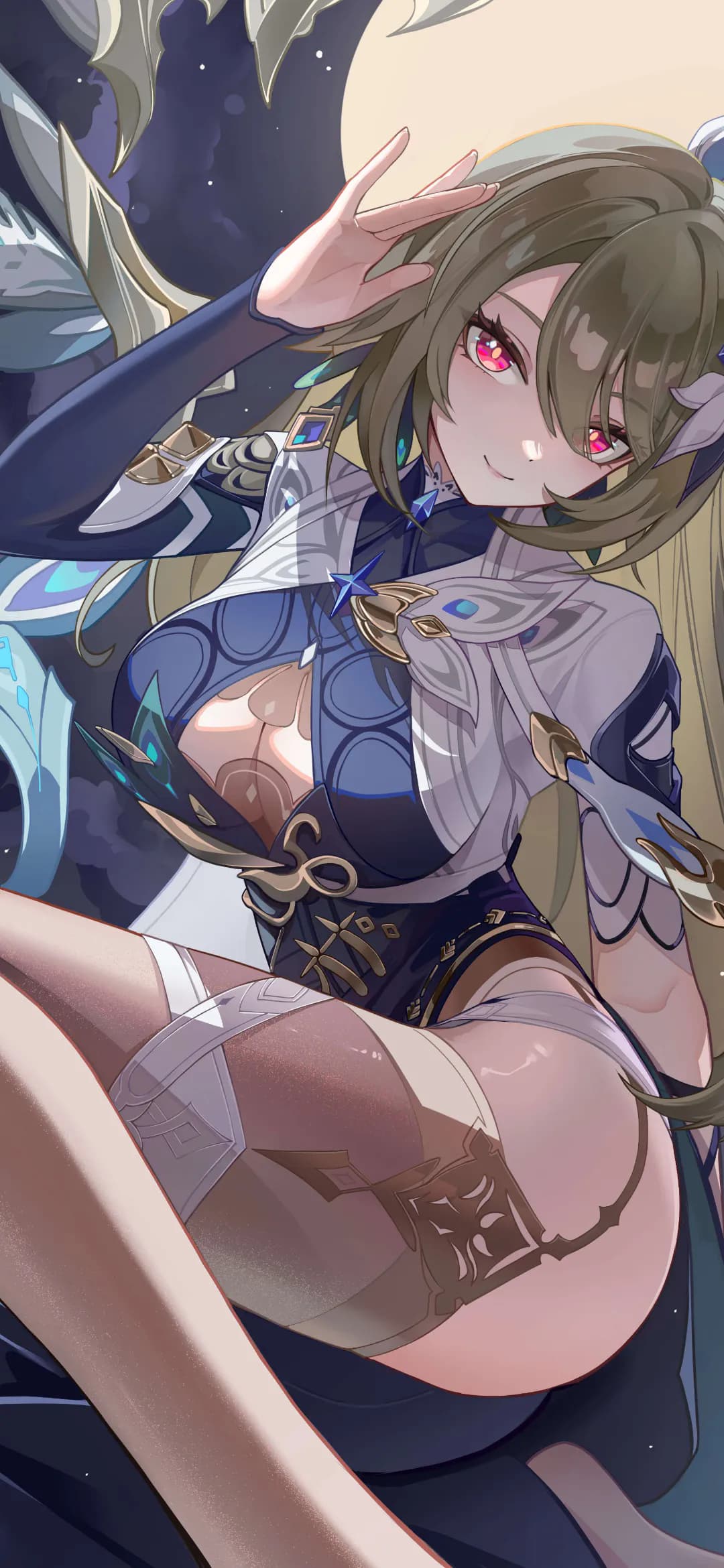 【动漫壁纸】双马尾Miku 星铁 黄泉 碧蓝档案 妃咲 虚拟偶像 湊阿库娅 插画美图推荐 动漫壁纸-第7张