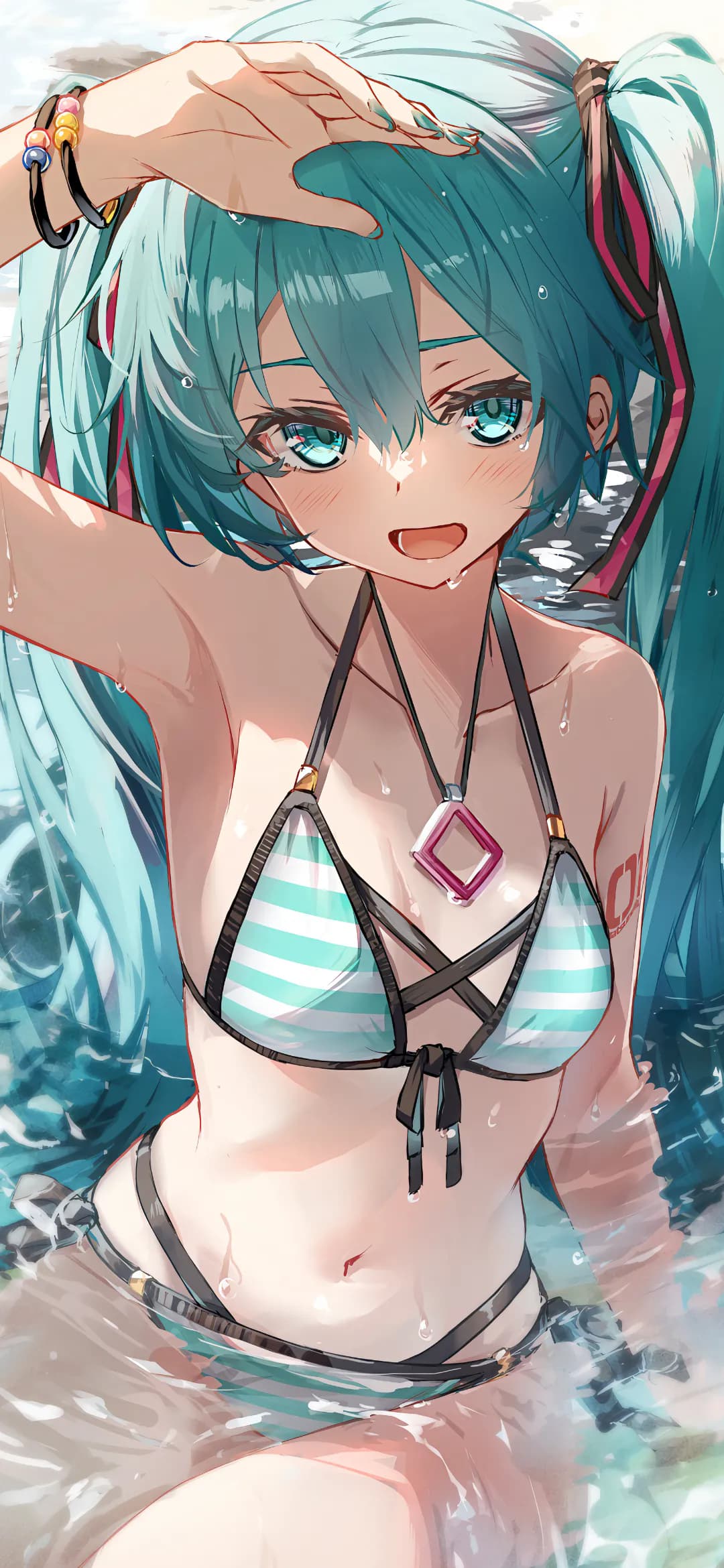 【动漫壁纸】双马尾Miku 星铁 黄泉 碧蓝档案 妃咲 虚拟偶像 湊阿库娅 插画美图推荐 动漫壁纸-第10张