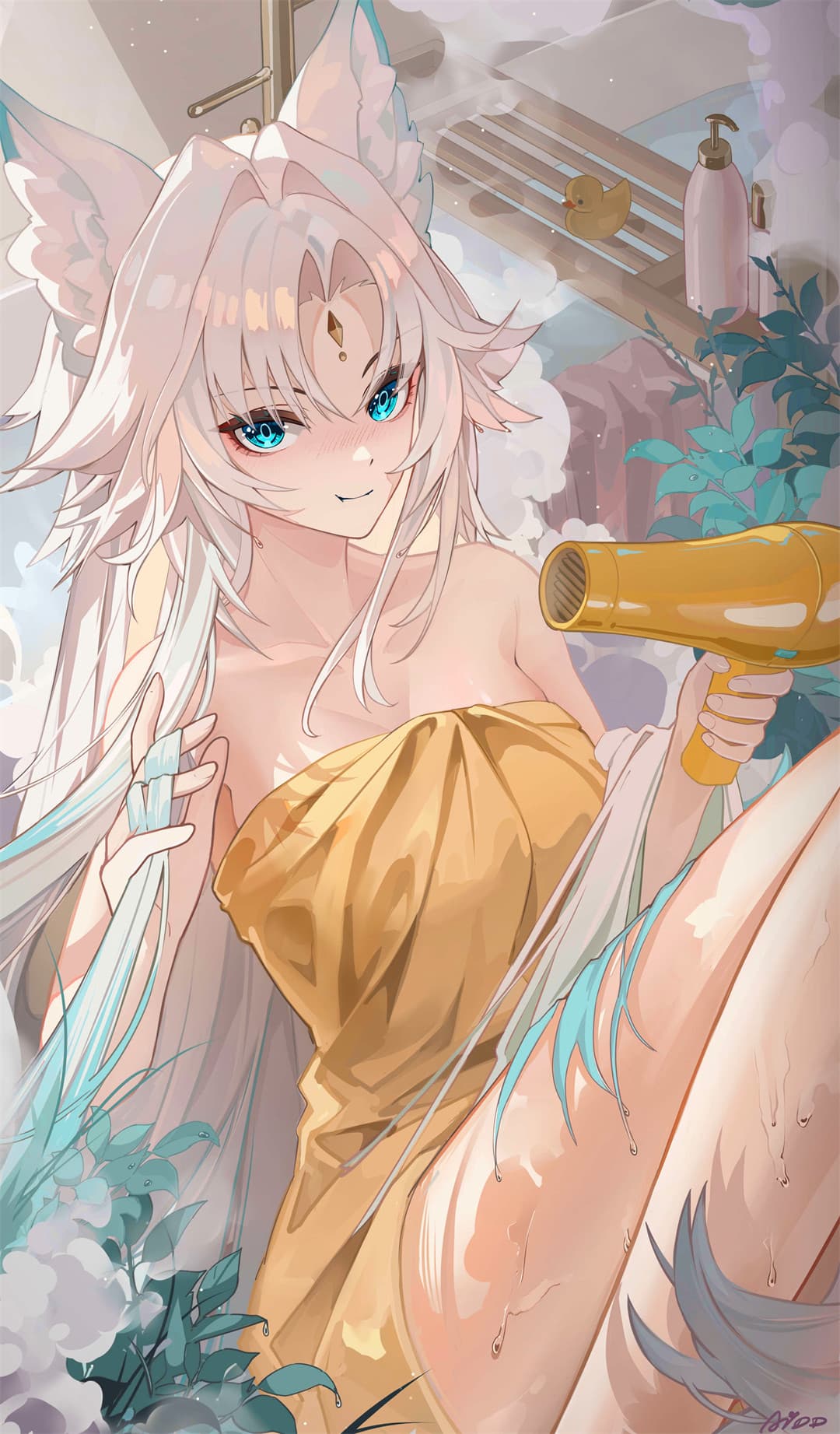 【P站美图】虚拟主播 狮白牡丹 崩铁 飞霄 Miku 碧蓝档案 桐生桔梗 今日插画美图推荐 P站美图-第3张