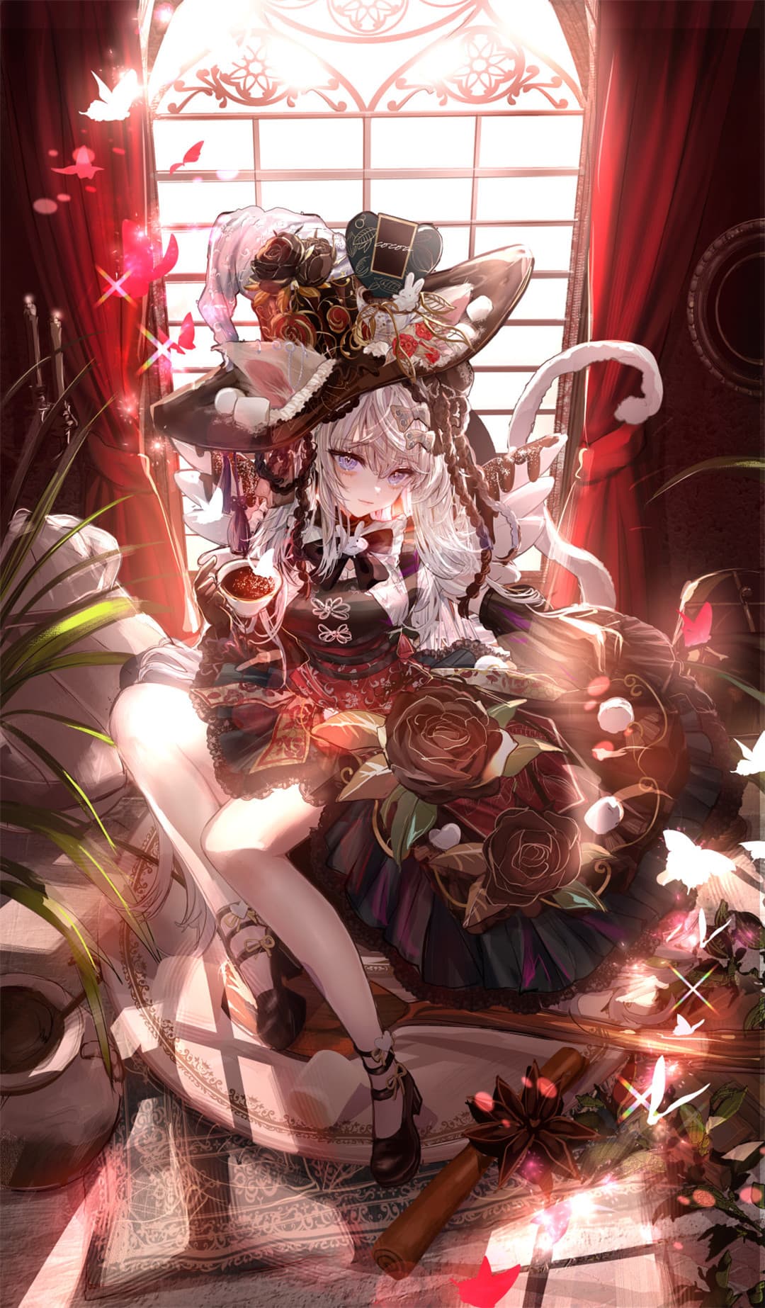 【P站美图】虚拟主播 狮白牡丹 崩铁 飞霄 Miku 碧蓝档案 桐生桔梗 今日插画美图推荐 P站美图-第4张