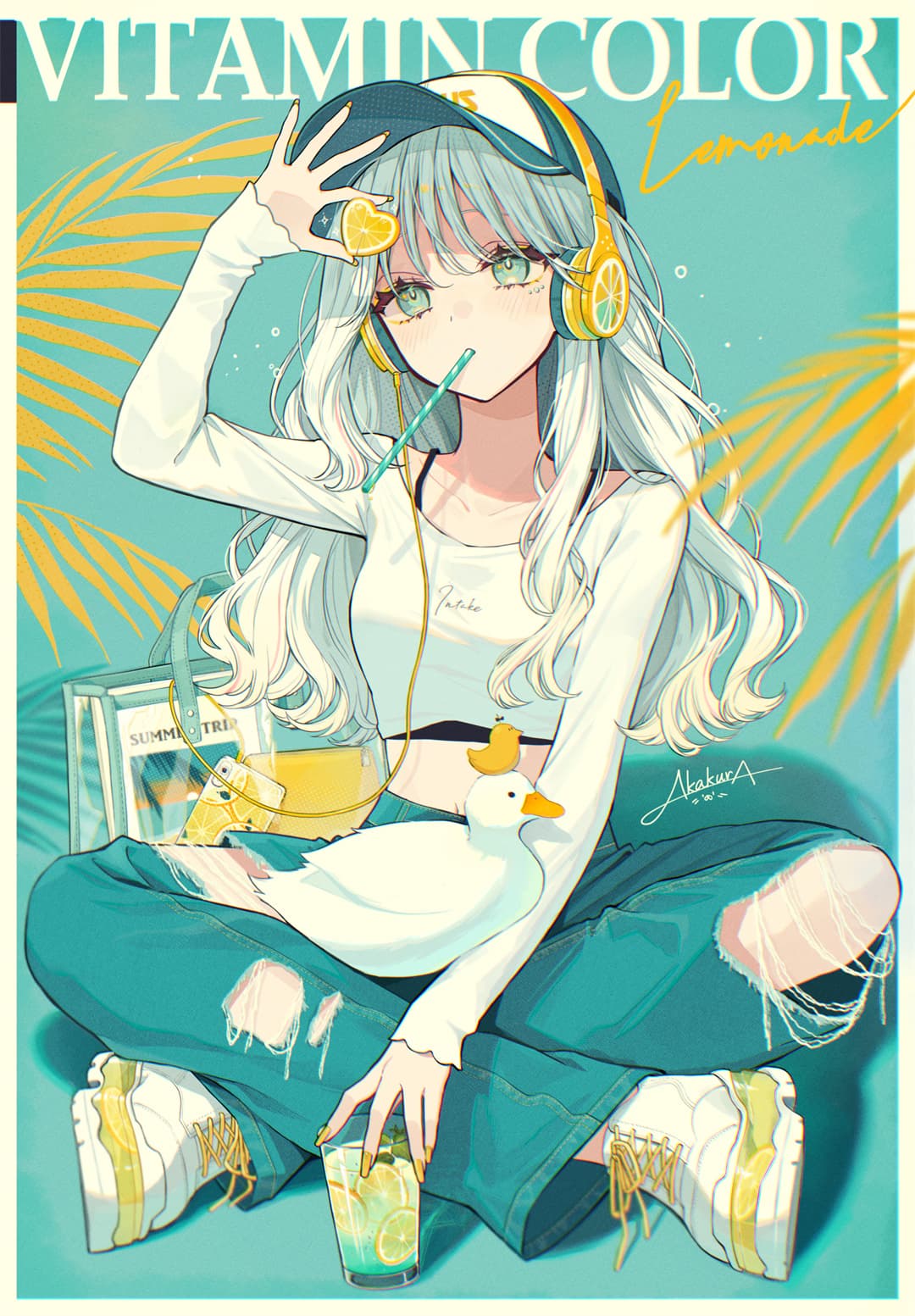 【P站美图】碧蓝档案 砂狼白子 妃咲 制服少女 双马尾Miku 绝区零 简 插画美图推荐 P站美图-第5张