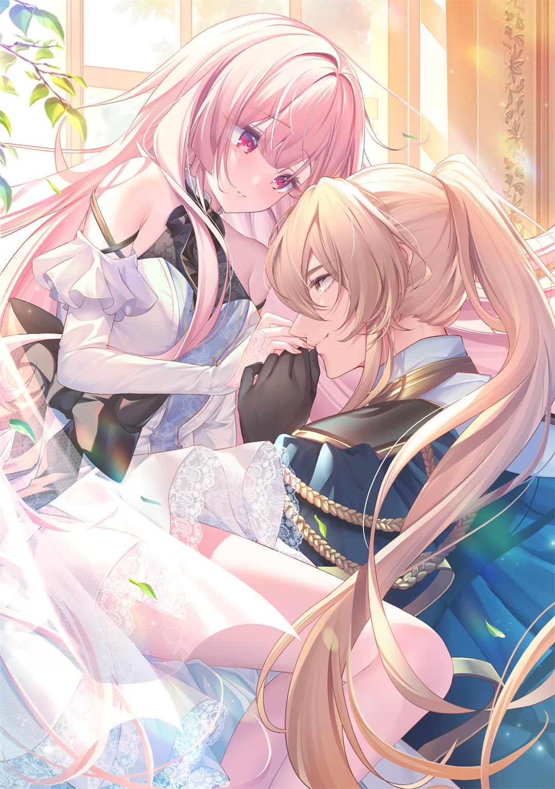 【P站美图】碧蓝档案 砂狼白子 妃咲 制服少女 双马尾Miku 绝区零 简 插画美图推荐 P站美图-第8张