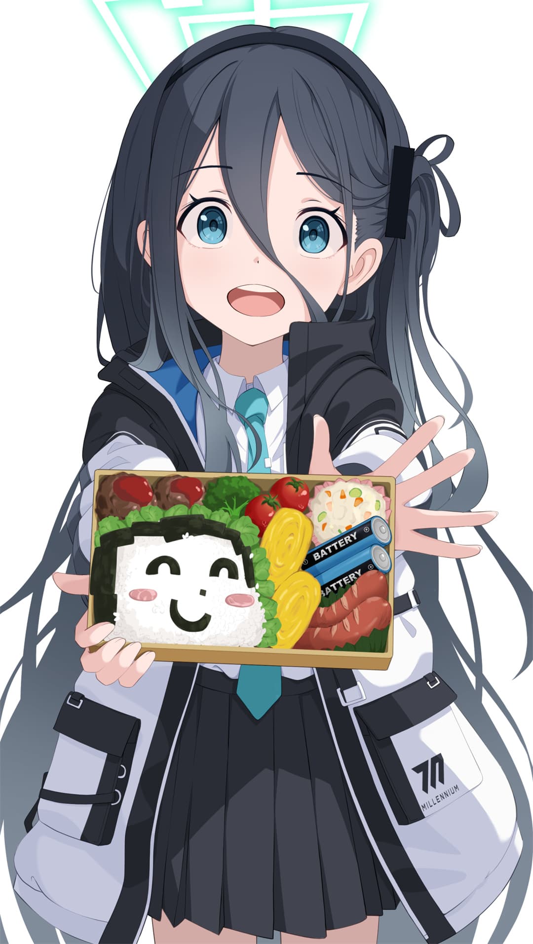 【P站美图】碧蓝档案 砂狼白子 妃咲 制服少女 双马尾Miku 绝区零 简 插画美图推荐 P站美图-第12张