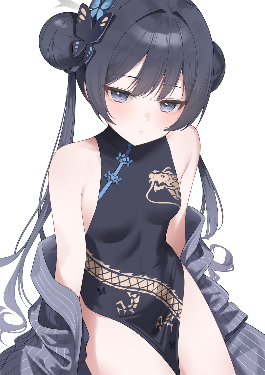 【P站美图】碧蓝档案 砂狼白子 妃咲 制服少女 双马尾Miku 绝区零 简 插画美图推荐 P站美图-第15张