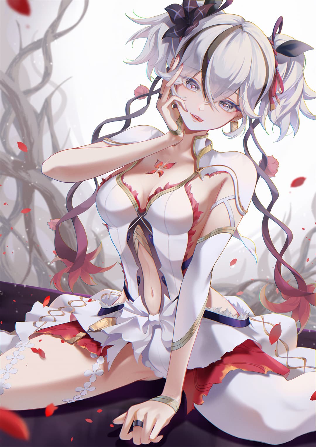 【插画精选】兽耳美少女 超诱惑 星穹铁道 阮梅 赛马娘 泳衣黄金巨匠 会员动漫美图推荐(43张) 精选插画-第5张