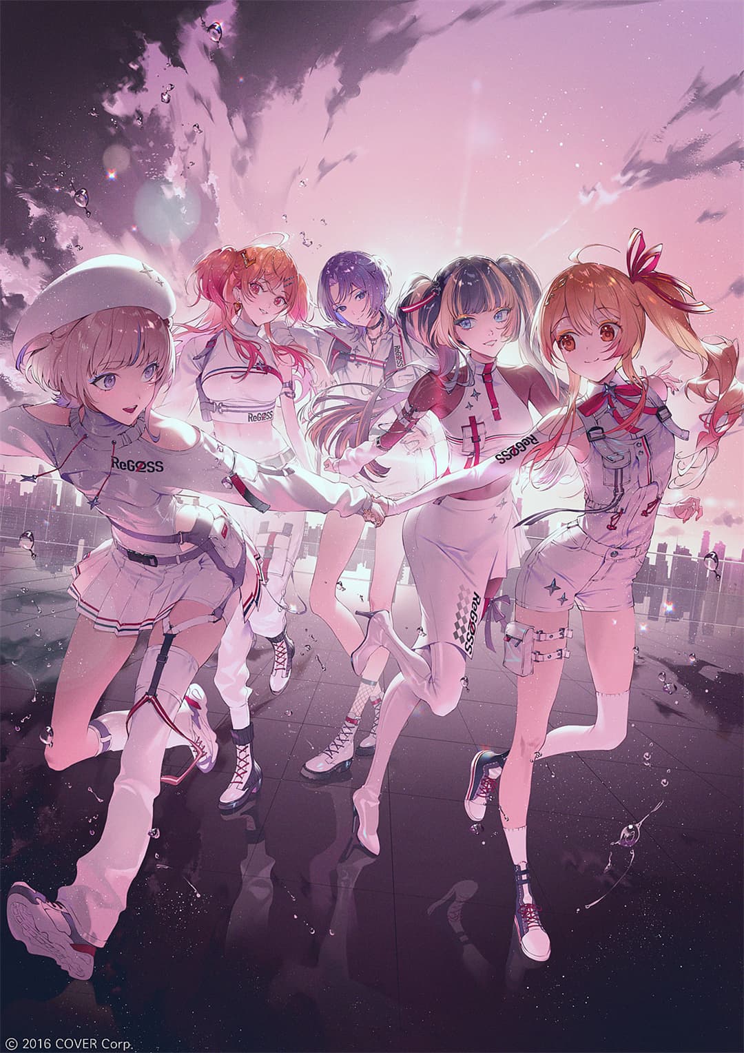 【动漫壁纸】碧蓝档案 陸八魔アル 喝咖啡的美少女 银发女学生 兽耳美少女 插画美图推荐 P站美图-第4张