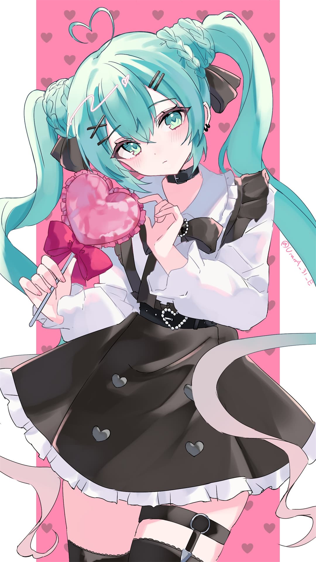 【动漫壁纸】碧蓝档案 陸八魔アル 喝咖啡的美少女 银发女学生 兽耳美少女 插画美图推荐 P站美图-第5张