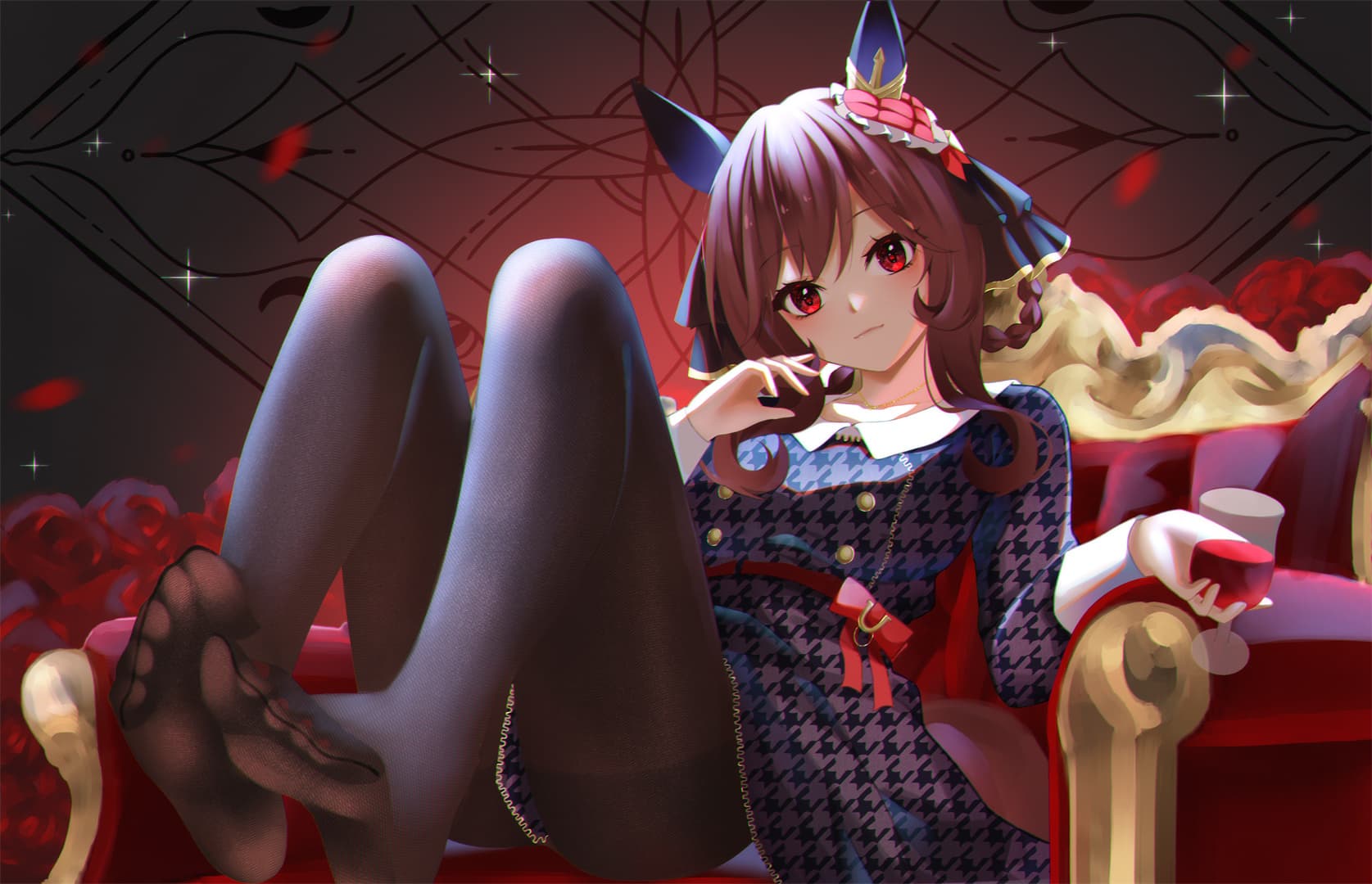 【动漫壁纸】碧蓝档案 JK制服版妃咲  绝区零 艾莲 白发兽耳美少女 插画美图推荐 手机壁纸-第16张