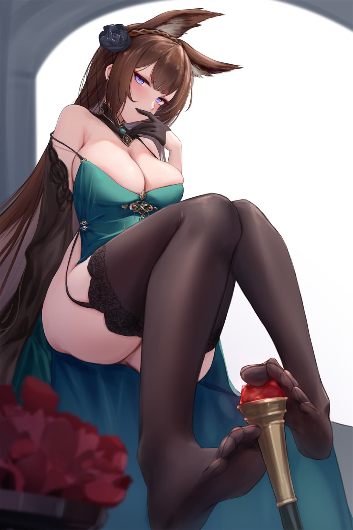 【插画精选】绝区零 简 崩坏：星穹铁道 飞霄 兽耳美女 会员动漫美图推荐（43张） 精选插画-第5张
