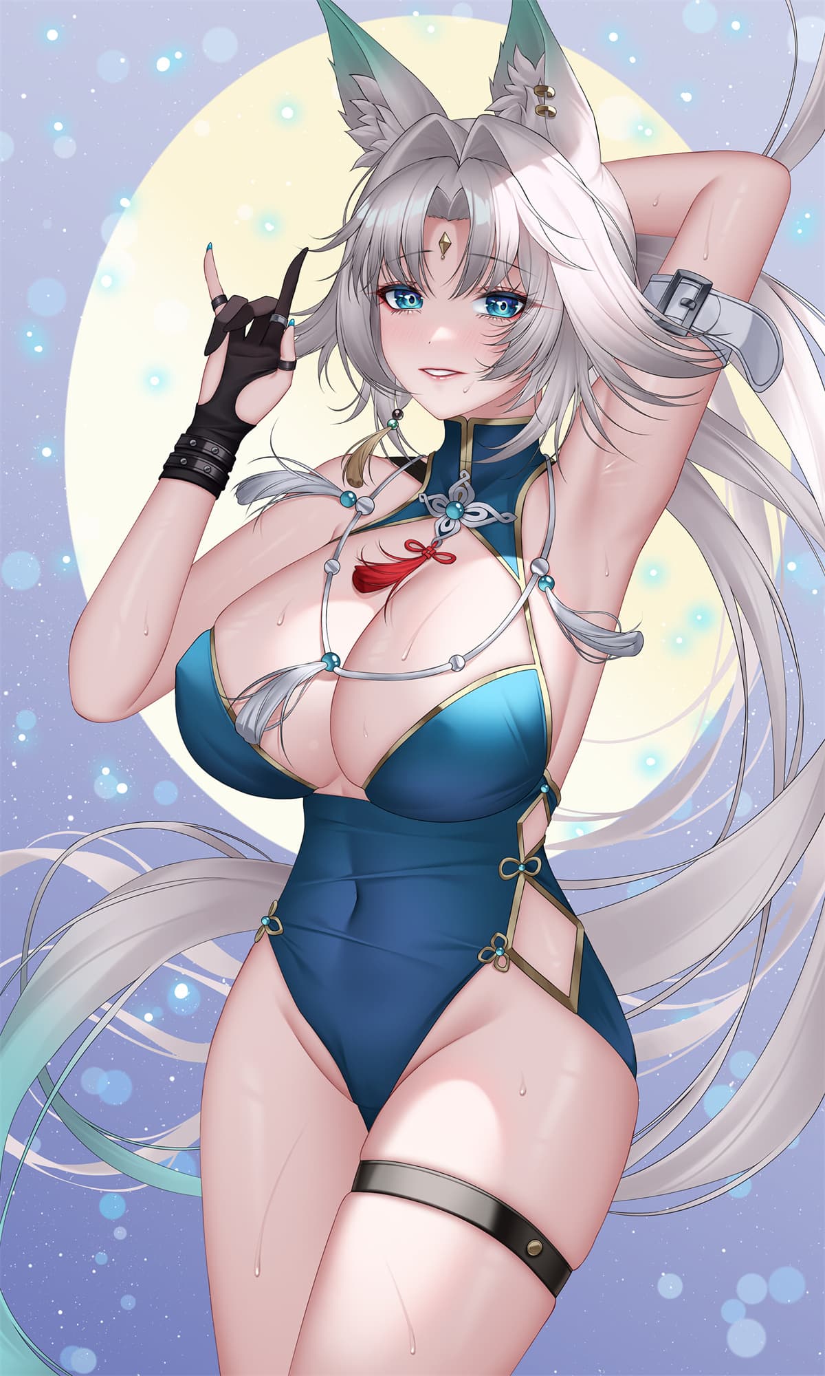 【插画精选】绝区零 简 崩坏：星穹铁道 飞霄 兽耳美女 会员动漫美图推荐（43张） 精选插画-第6张