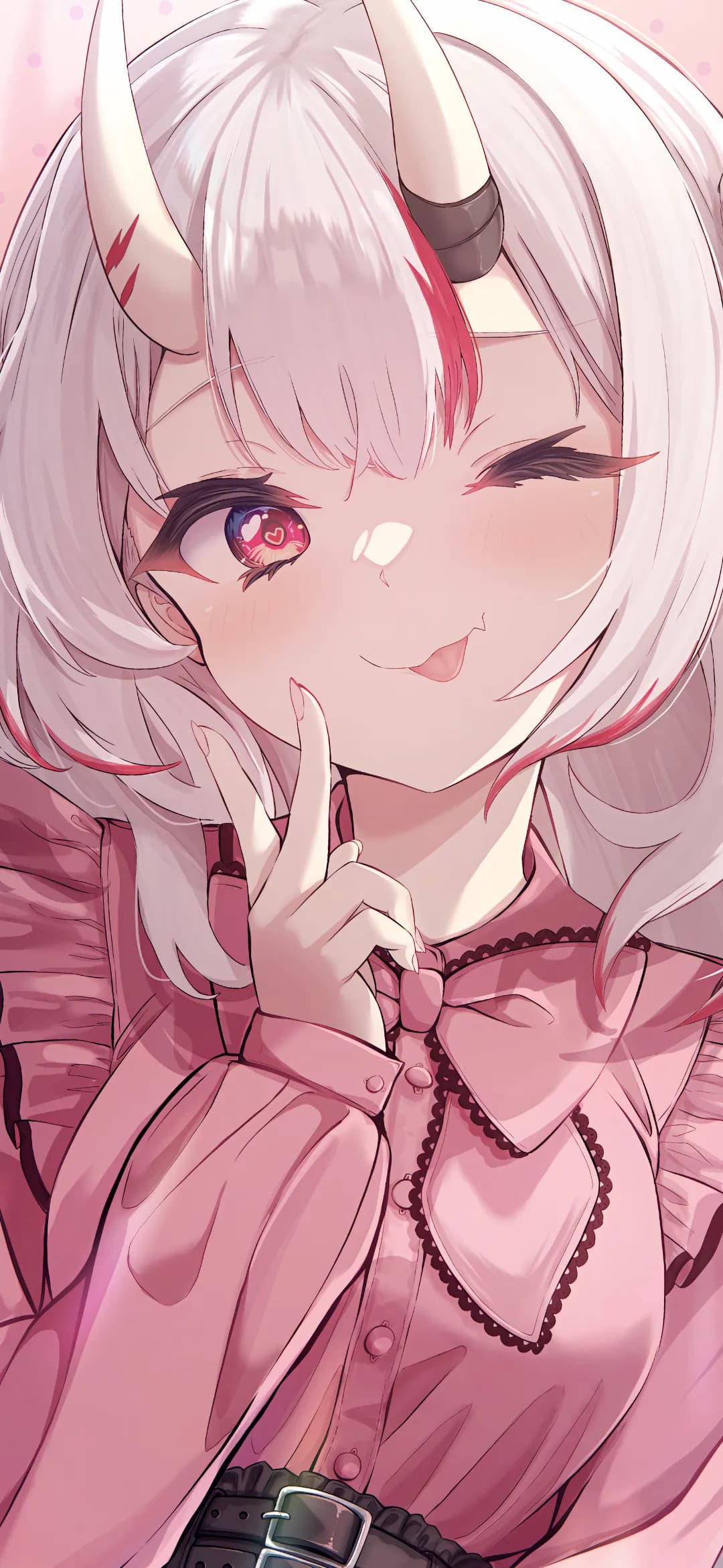 【动漫壁纸】碧蓝档案 睡衣龙华妃咲 白色连衣裙美少女 小鲨鱼 绝区零 简 插画美图推荐 手机壁纸-第1张