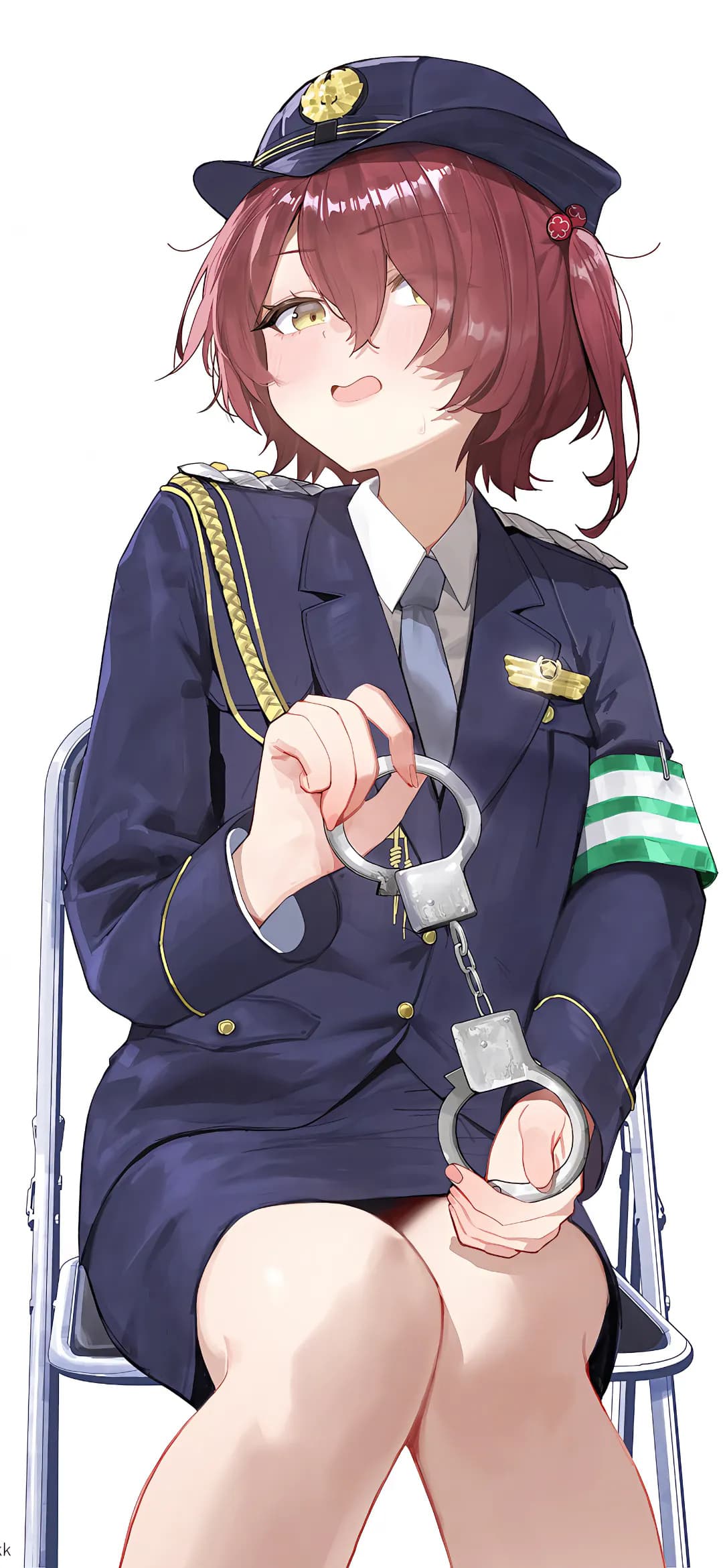 【动漫壁纸】碧蓝档案 睡衣龙华妃咲 白色连衣裙美少女 小鲨鱼 绝区零 简 插画美图推荐 手机壁纸-第3张