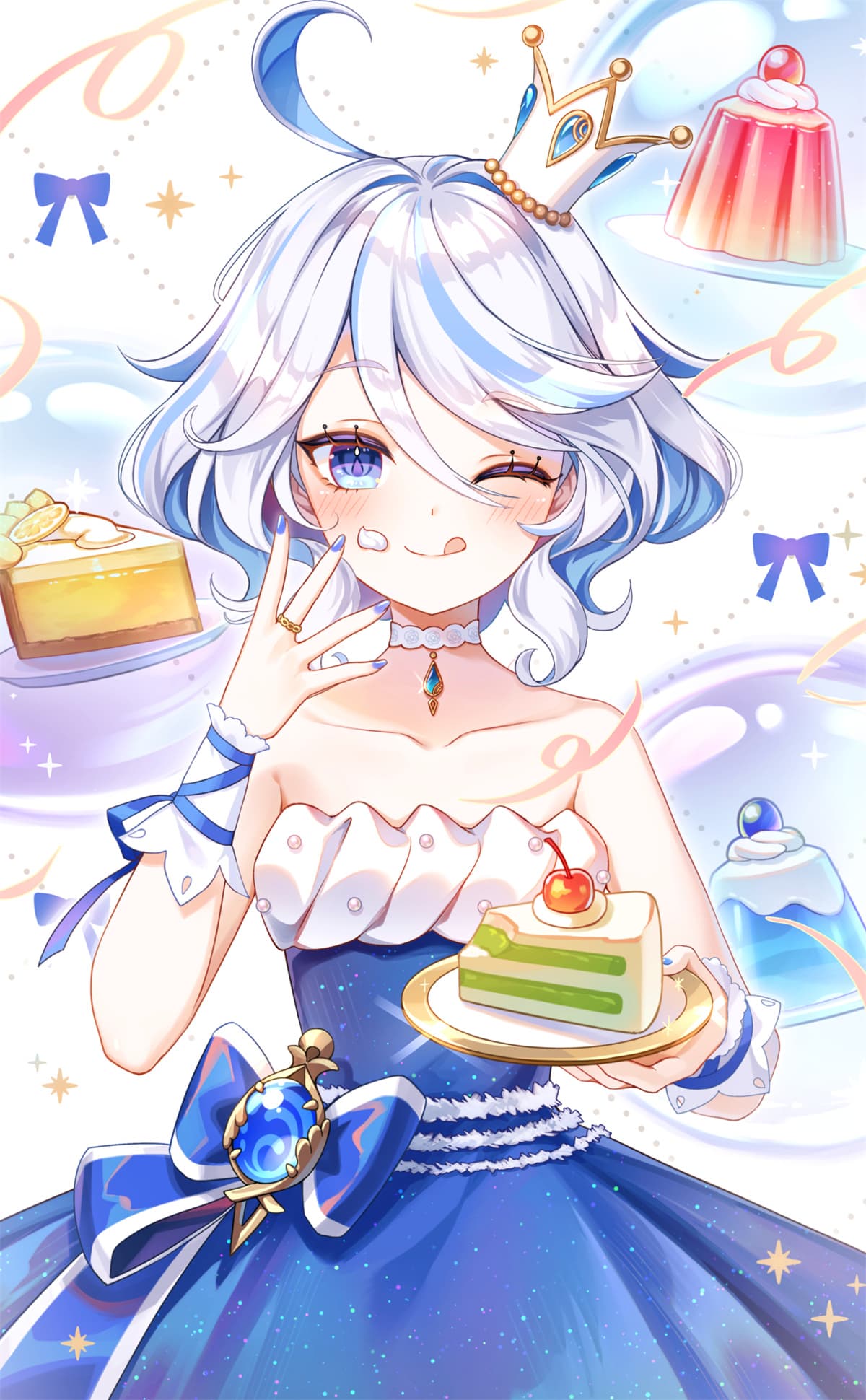 【插画美图】初音未来 双马尾miku 原神 超级超级多的芙芙 碧蓝档案 風紀委員 空崎ヒナ P站插画推荐（50张） P站美图-第8张
