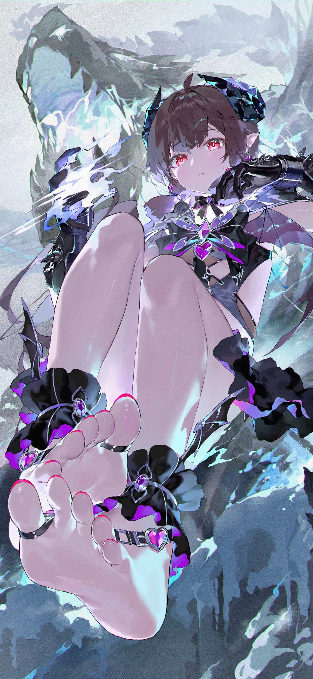 【动漫壁纸】绝区零 艾莲乔 原神 芙宁娜 星穹铁道 JK制服黄泉 黑塔 鸣潮 吟霖 插画美图推荐 手机壁纸-第3张