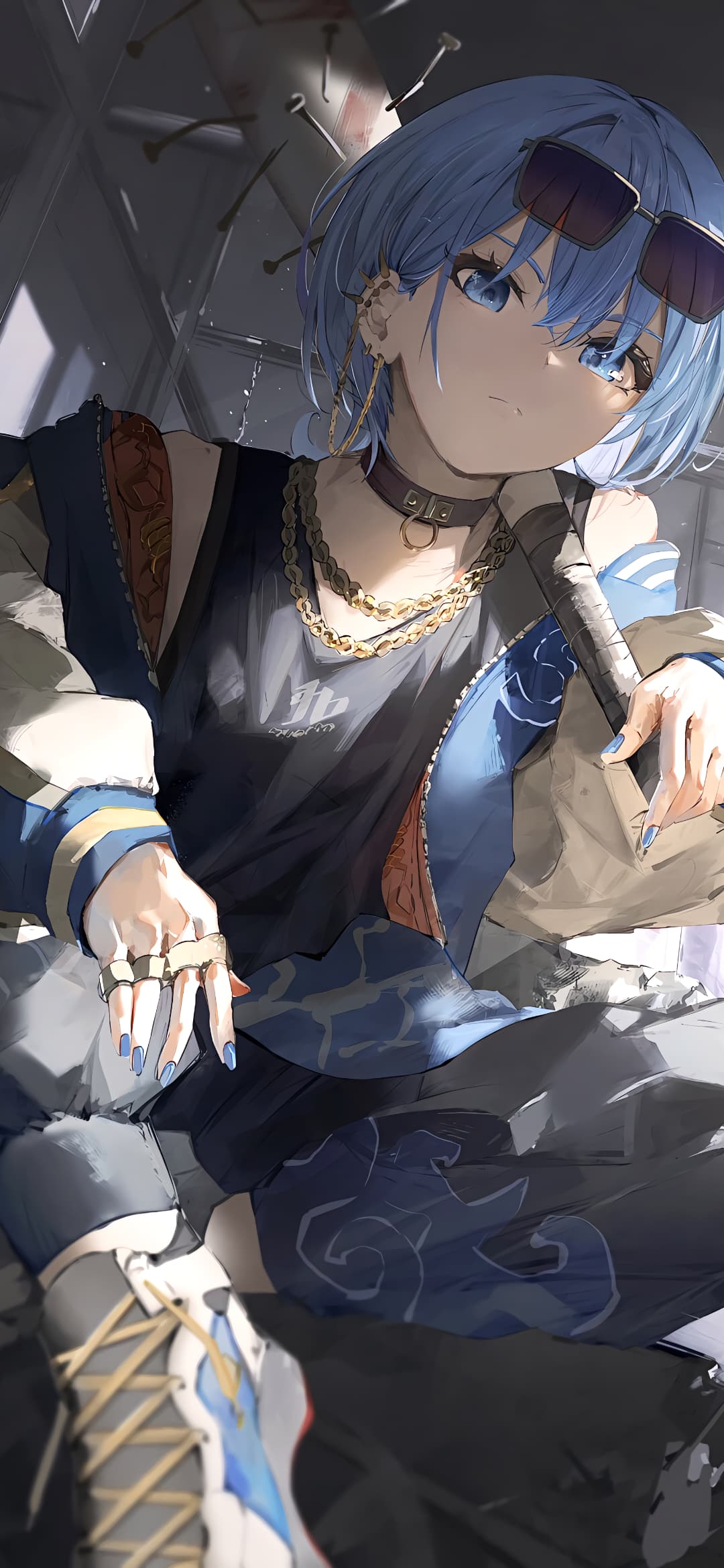 【动漫壁纸】绝区零 艾莲乔 原神 芙宁娜 星穹铁道 JK制服黄泉 黑塔 鸣潮 吟霖 插画美图推荐 手机壁纸-第19张