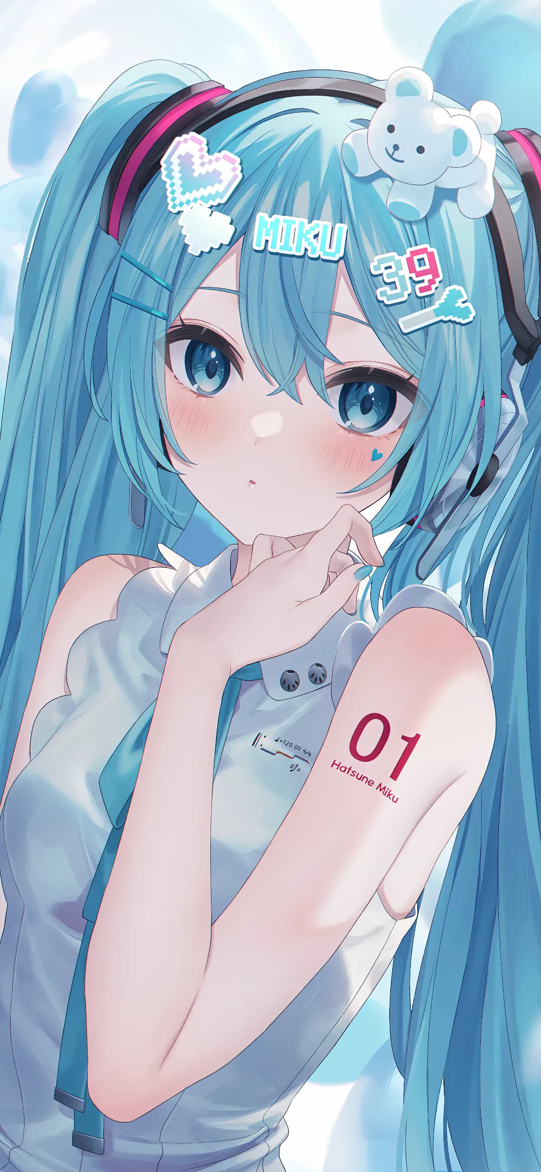 【动漫壁纸】星穹铁道 工作制服版知更鸟 流萤 绝区零 小鲨鱼艾莲乔 原神 小胡桃 初音未来Miku 手机壁纸-第1张
