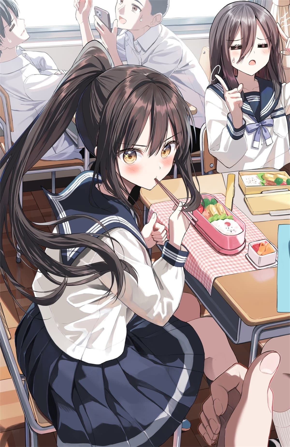 【P站美图】眼镜美少女 星穹铁道 灵砂 女仆 原神 妮露 可爱的女高中生 学园偶像大师 藤田ことね 插画推荐 P站美图-第2张