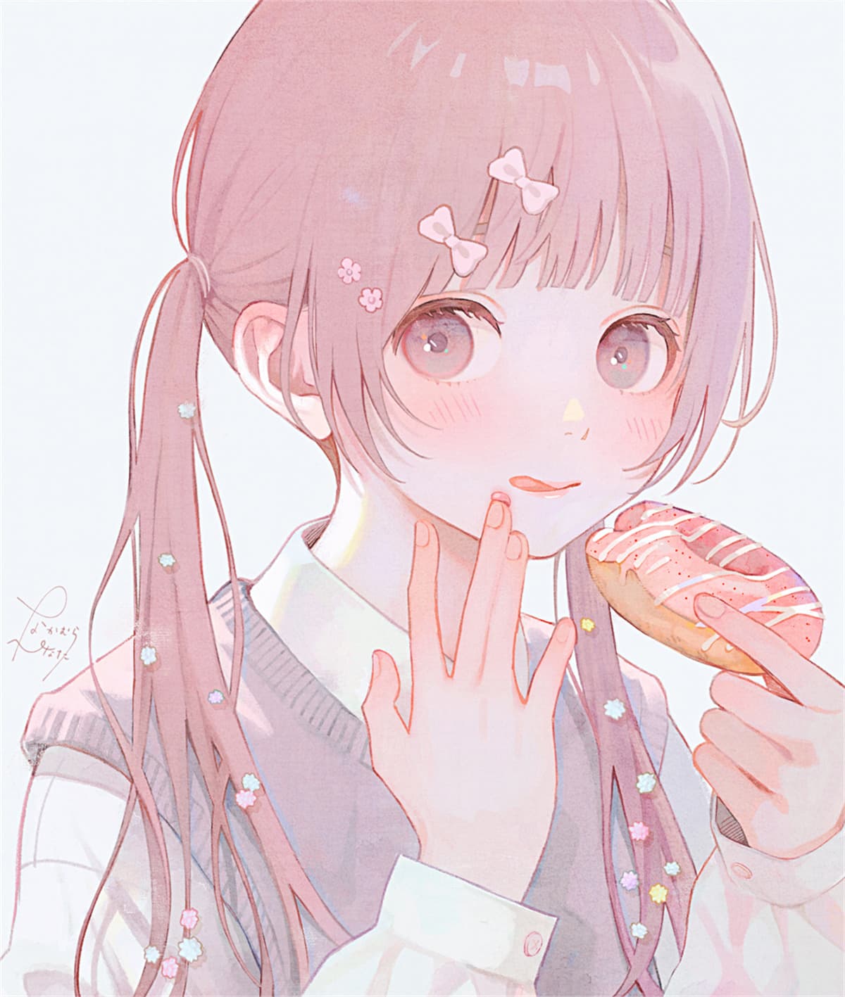 【P站美图】眼镜美少女 星穹铁道 灵砂 女仆 原神 妮露 可爱的女高中生 学园偶像大师 藤田ことね 插画推荐 P站美图-第4张