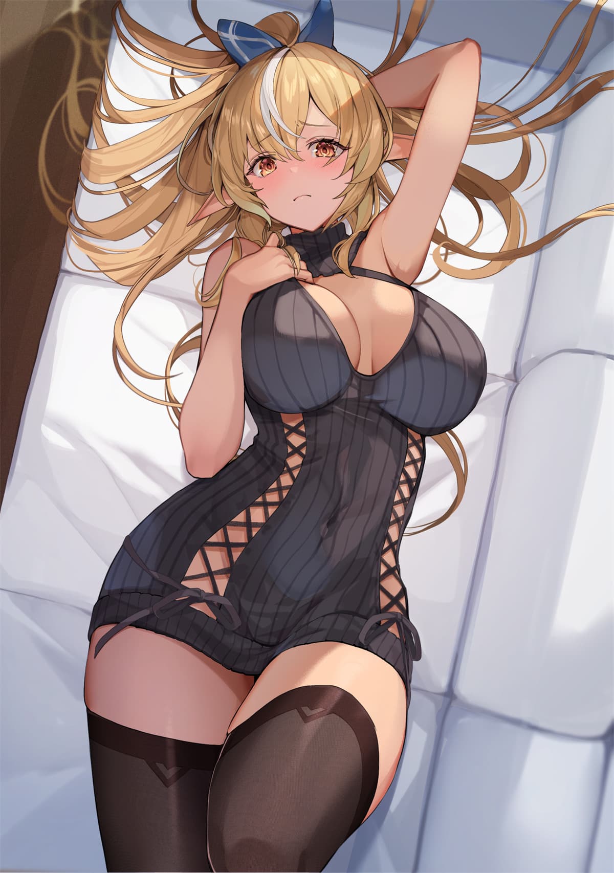 【插画精选】崩坏：星穹铁道 灵砂 黑丝美少女 素裳 碧蓝档案 鹿山丽情 会员美图推荐 精选插画-第3张