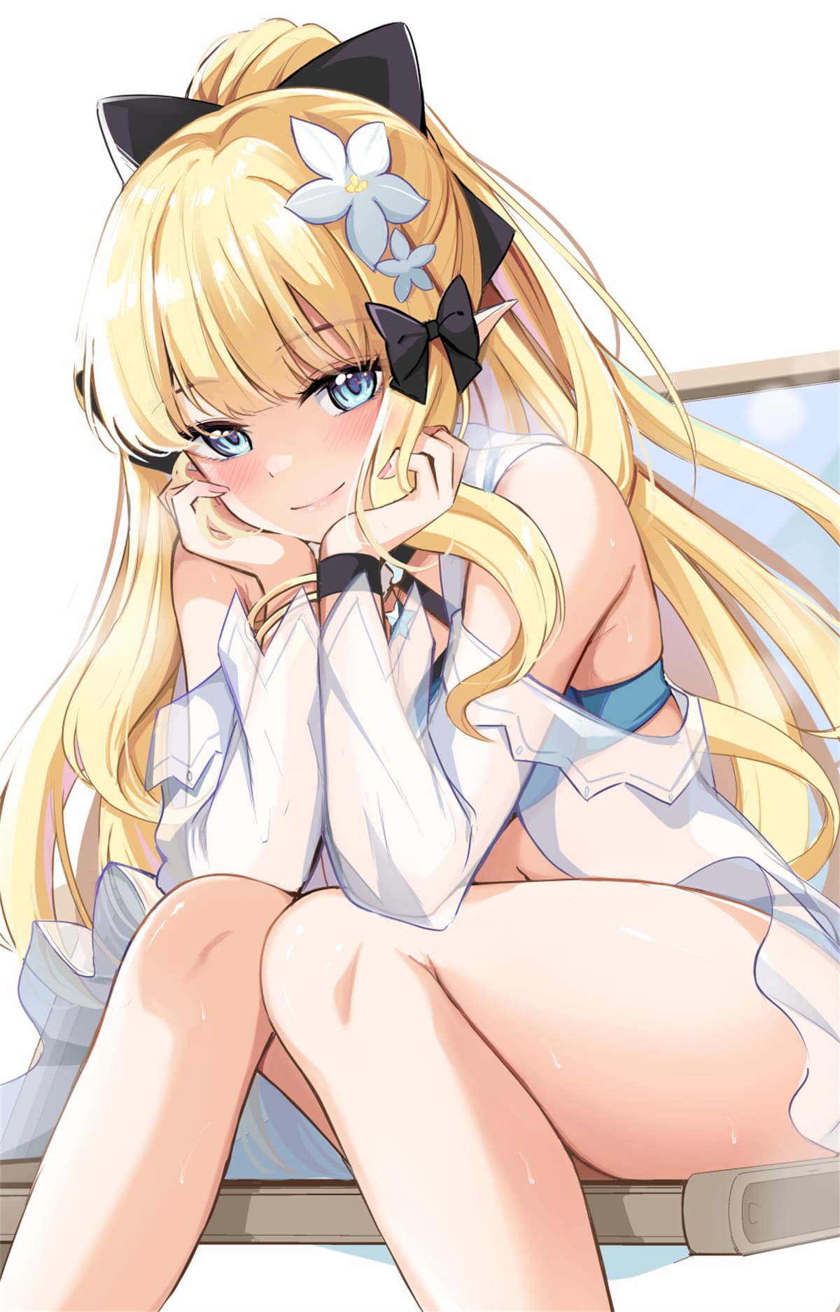 【插画精选】崩坏：星穹铁道 灵砂 黑丝美少女 素裳 碧蓝档案 鹿山丽情 会员美图推荐 精选插画-第5张