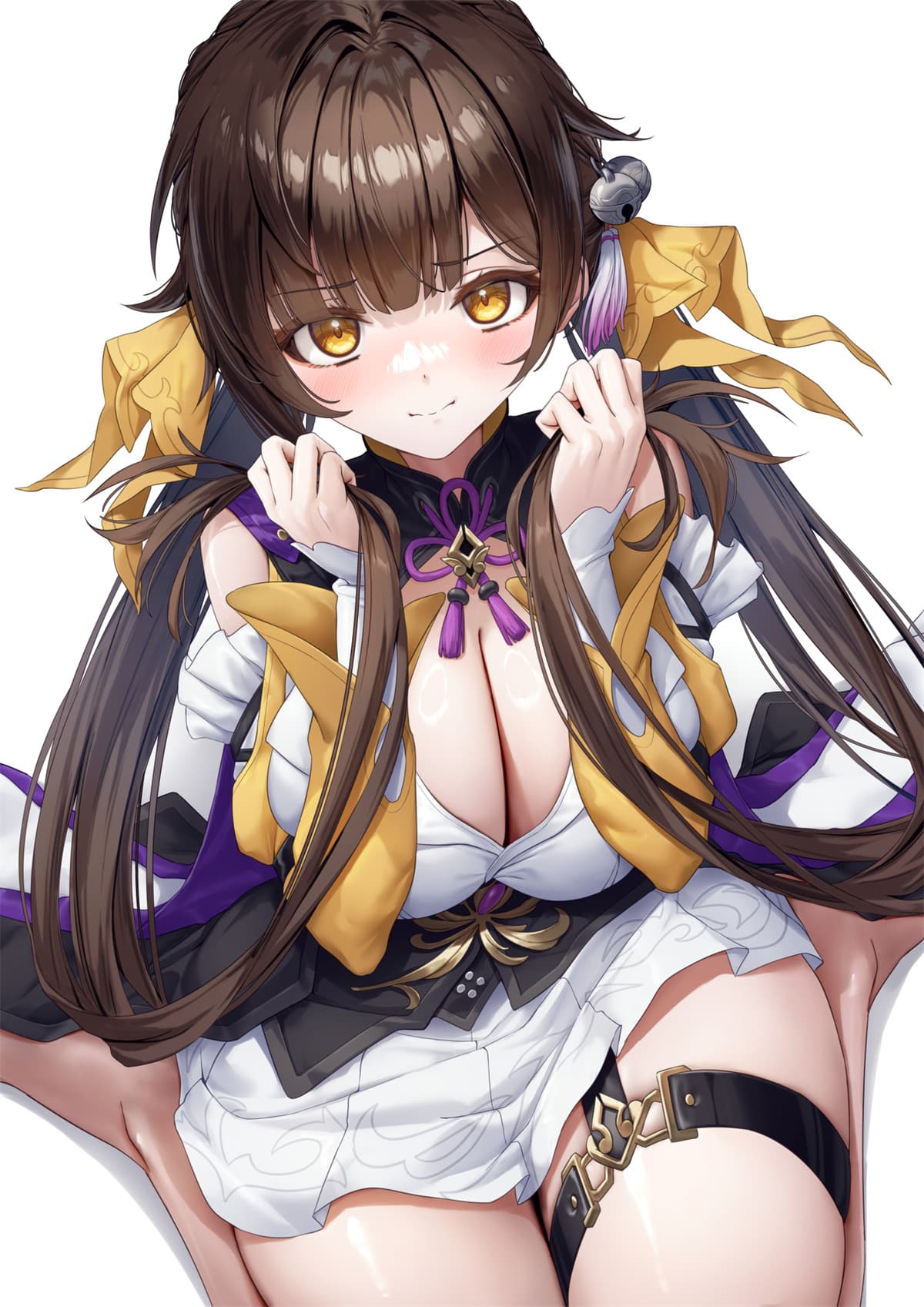 【插画精选】崩坏：星穹铁道 灵砂 黑丝美少女 素裳 碧蓝档案 鹿山丽情 会员美图推荐 精选插画-第6张