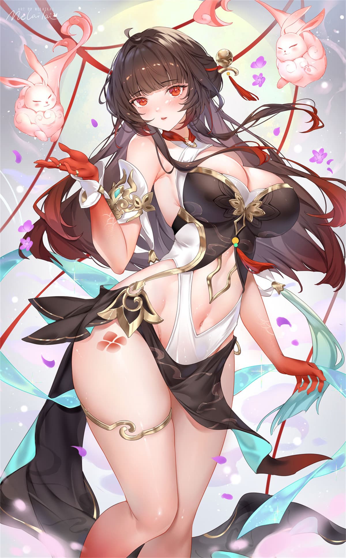 【插画精选】崩坏：星穹铁道 灵砂 黑丝美少女 素裳 碧蓝档案 鹿山丽情 会员美图推荐 精选插画-第7张