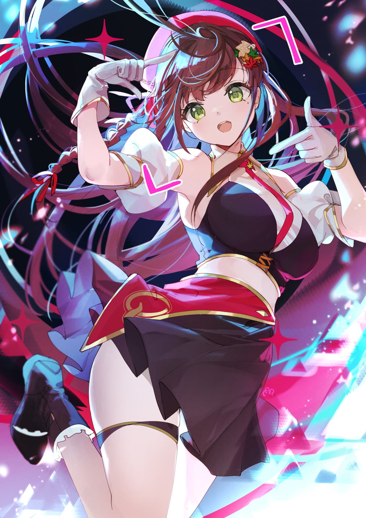 【P站美图】绝区零 简 崩坏3 爱莉希雅 阿波尼亚 双马尾Miku 碧蓝档案 早濑优香 树枝上的美少女 插画美图推荐（53张） P站美图-第7张