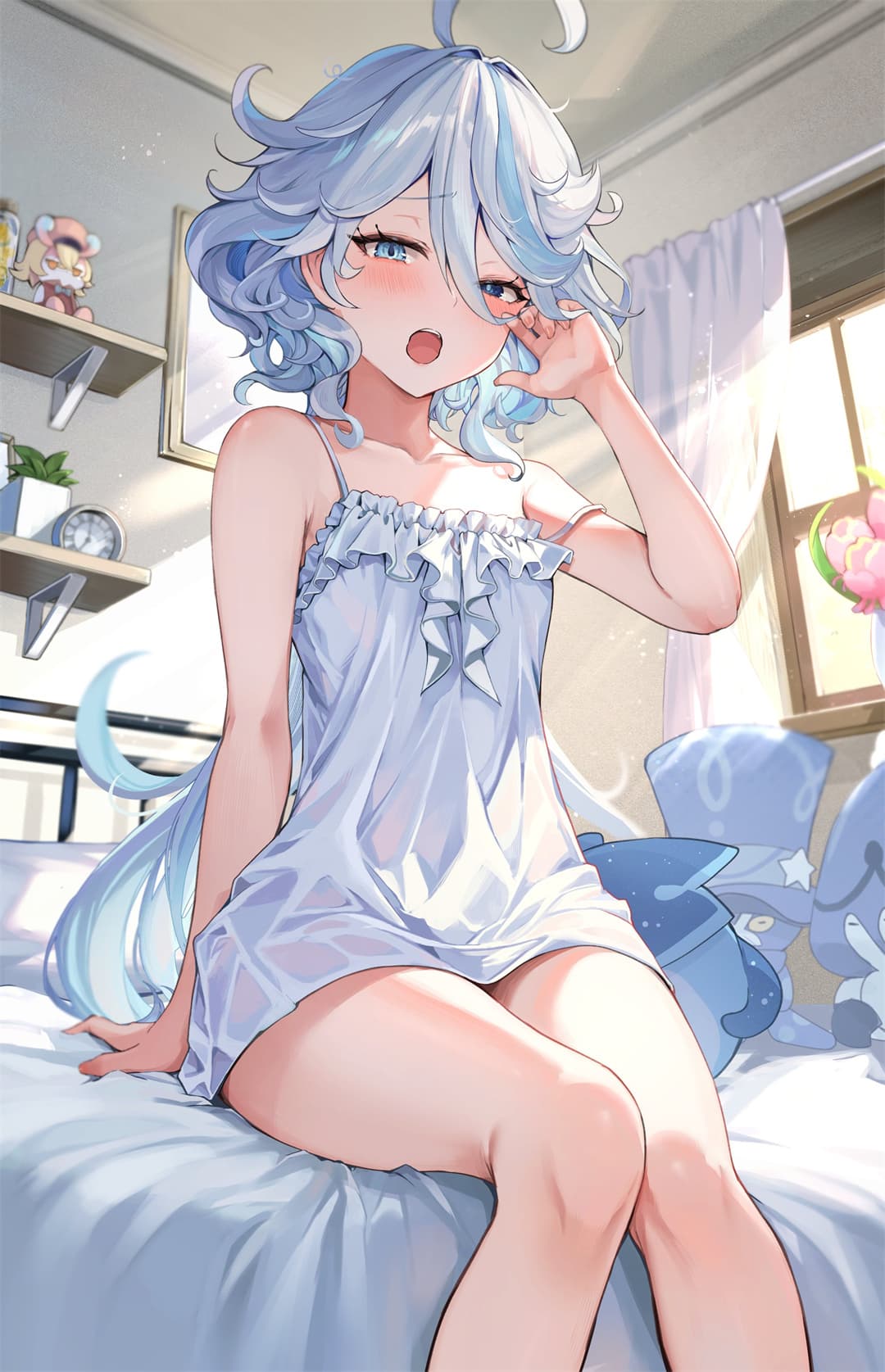 【动漫壁纸】原神 芙宁娜 碧蓝档案 早濑优香 妃咲 星穹铁道 飞霄 灵砂 绝区零 艾莲 崩坏3 爱莉希雅 插画美图推荐 P站美图-第5张