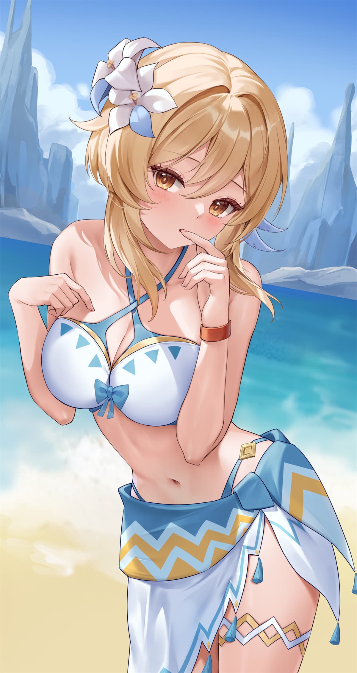 【插画精选】碧蓝档案 妃咲制服装 浦和ハナコ NIKKE：胜利女神 制服美女 会员美图推荐 精选插画-第1张