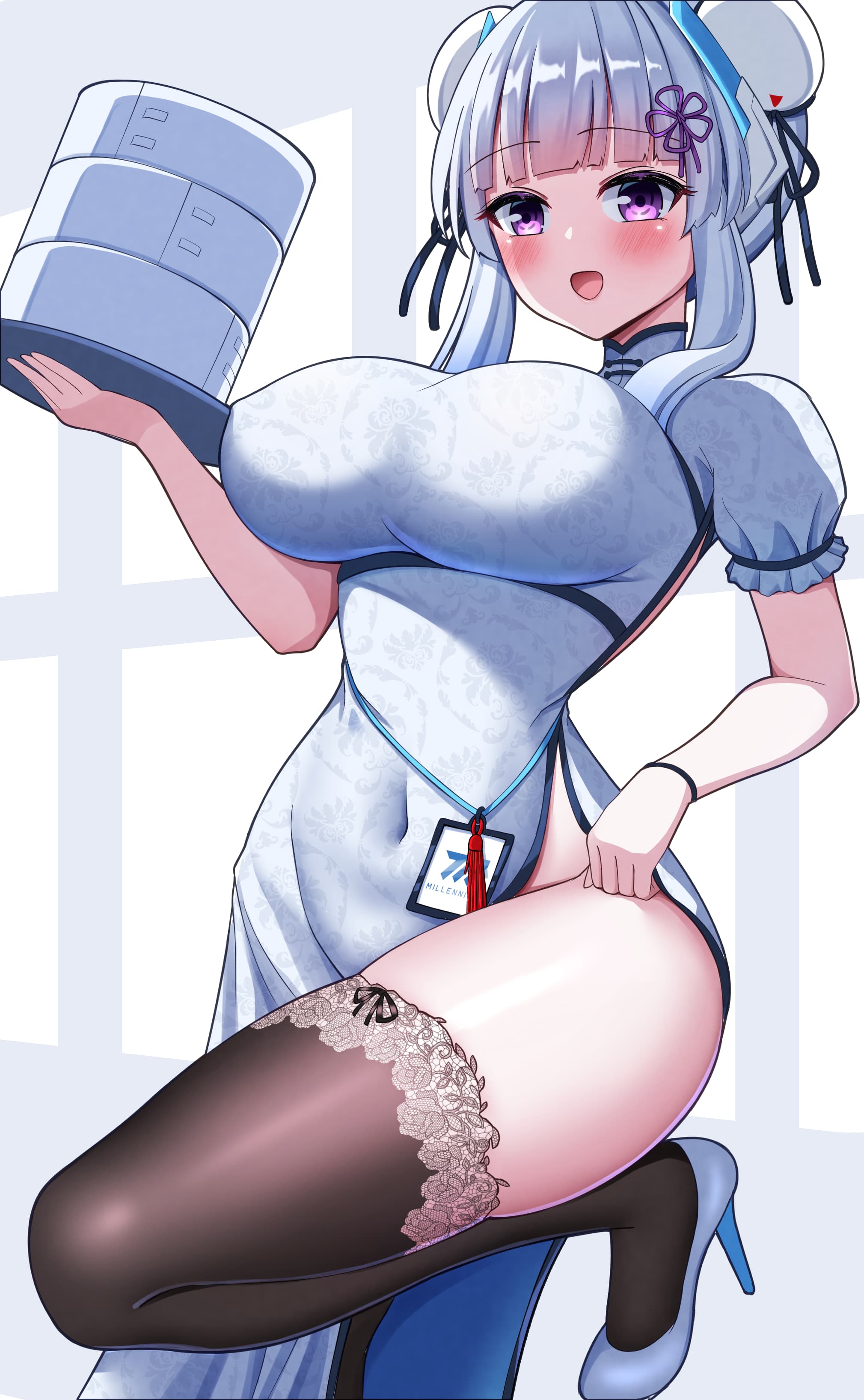 【插画精选】碧蓝档案 妃咲制服装 浦和ハナコ NIKKE：胜利女神 制服美女 会员美图推荐 精选插画-第9张