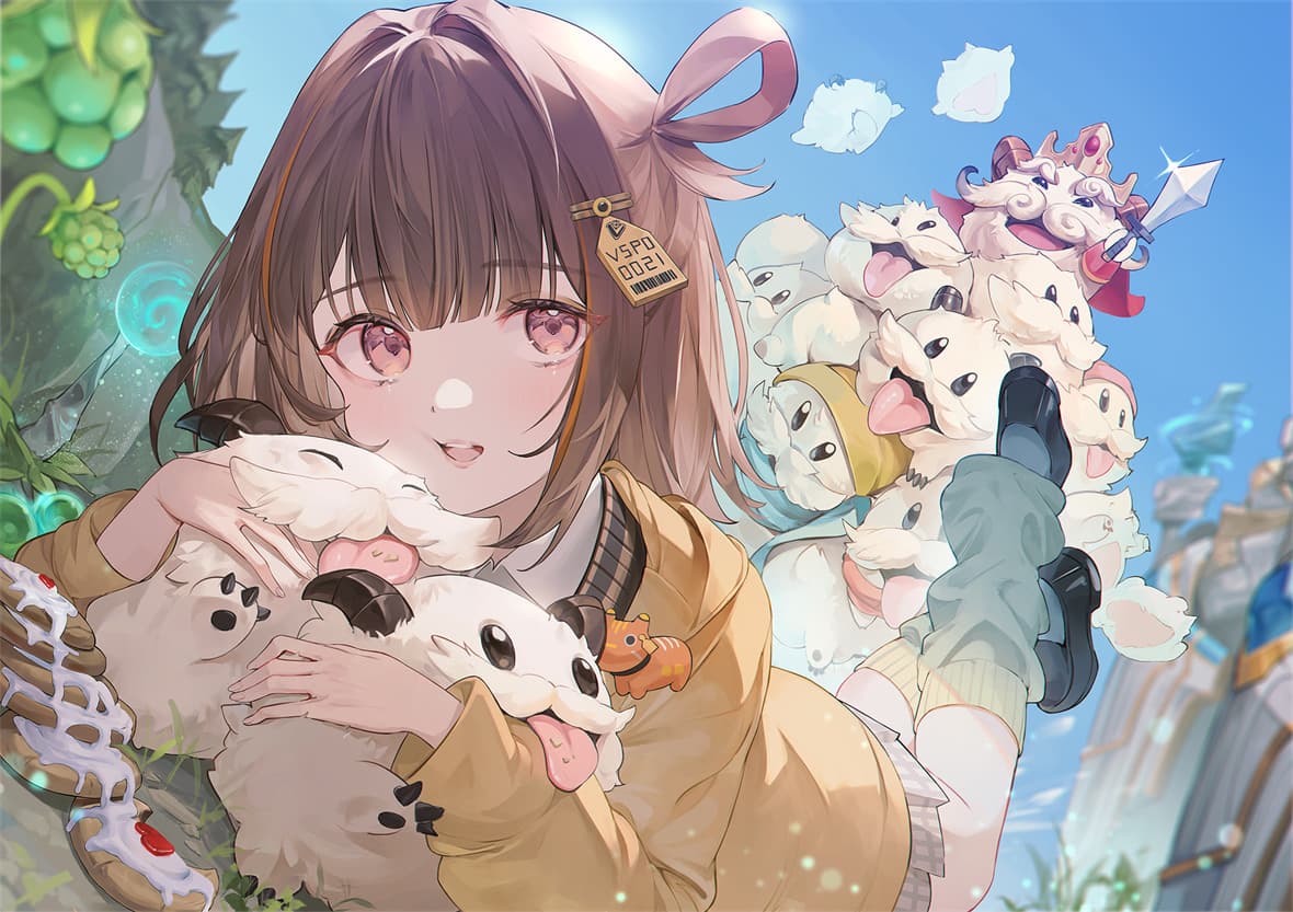 【P站美图】崩坏：星穹铁道 知更鸟 星 女仆美少女 双马尾少女 原神 娜维娅 芙宁娜  初音未来 插画美图推荐 P站美图-第5张