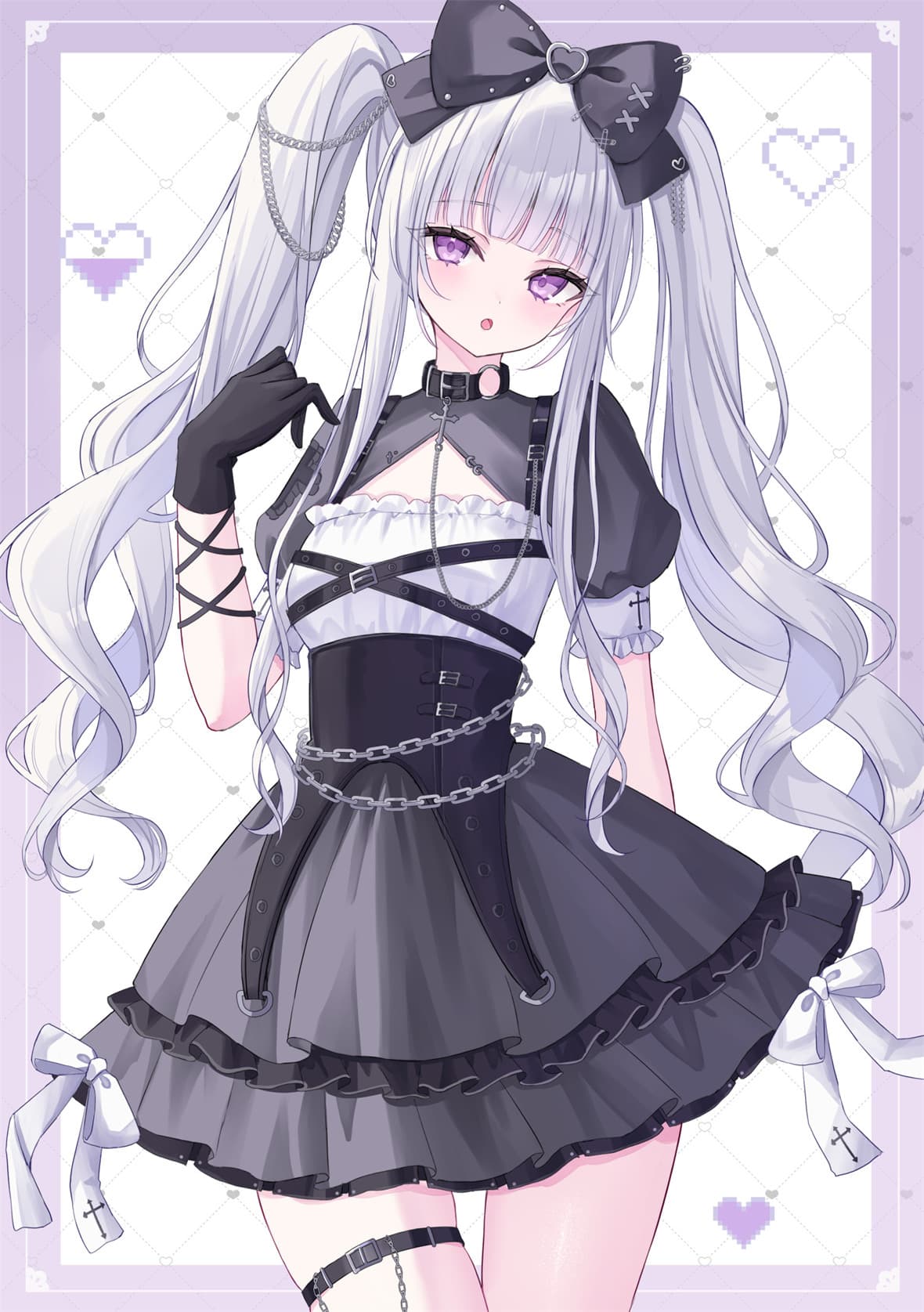 【P站美图】崩坏：星穹铁道 知更鸟 星 女仆美少女 双马尾少女 原神 娜维娅 芙宁娜  初音未来 插画美图推荐 P站美图-第7张