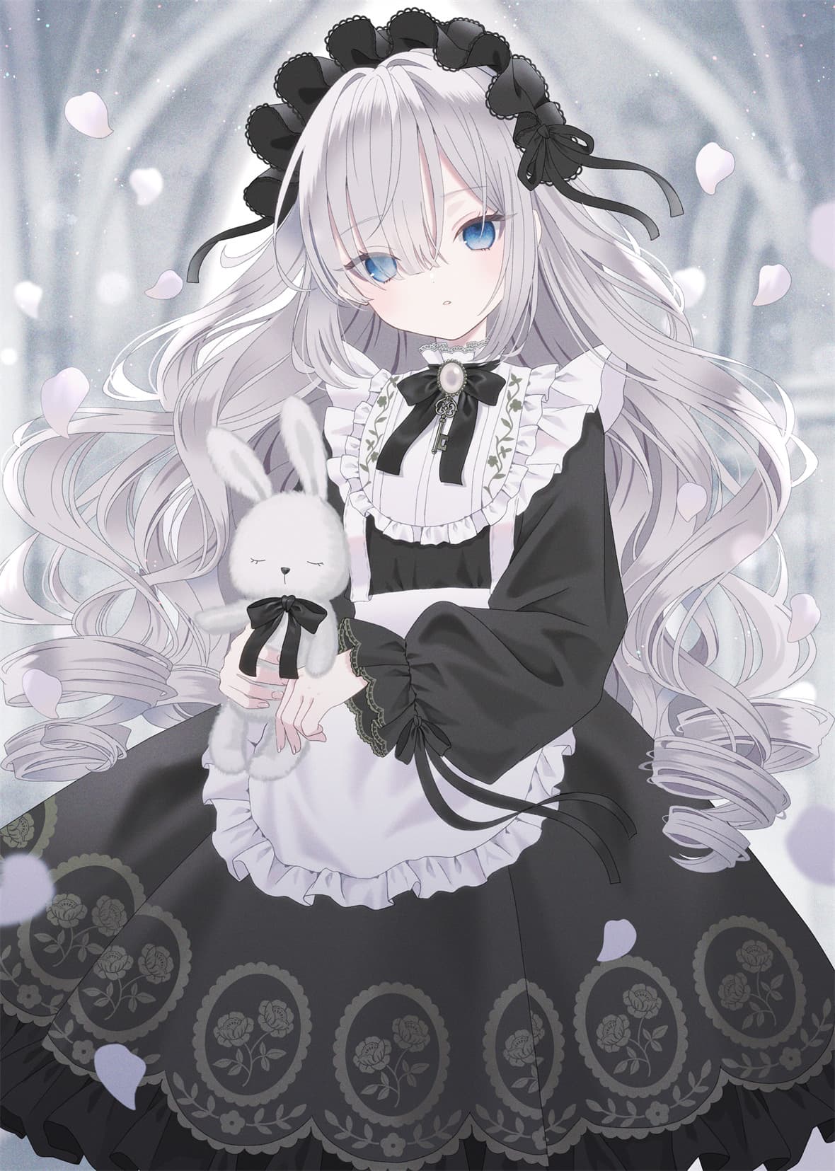 【P站美图】碧蓝档案 妃咲 仲正一花  小鸟游星野 原神 芙宁娜 双马尾初音未来  绝区零 简 插画美图推荐 P站美图-第1张