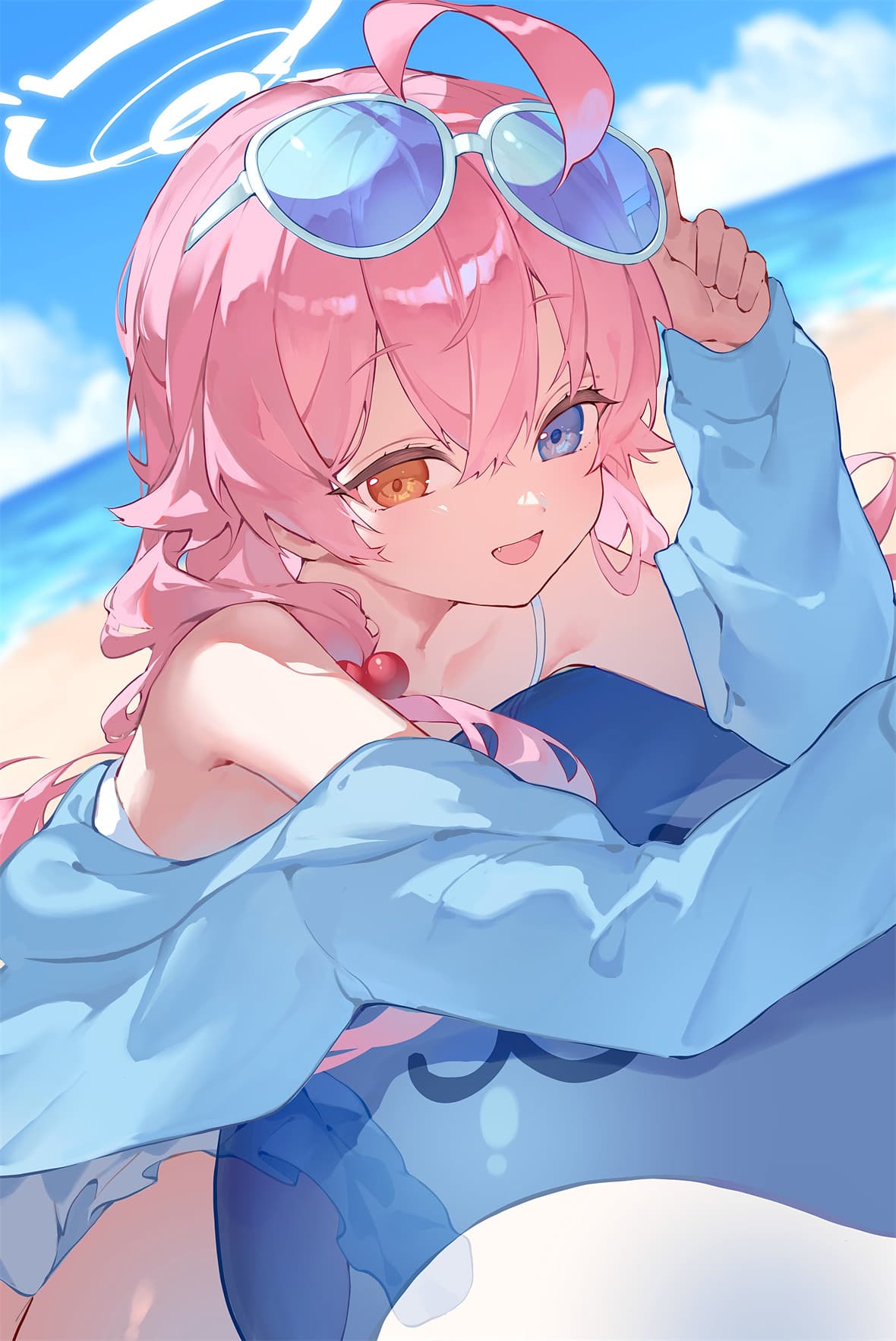 【P站美图】碧蓝档案 妃咲 仲正一花  小鸟游星野 原神 芙宁娜 双马尾初音未来  绝区零 简 插画美图推荐 P站美图-第8张