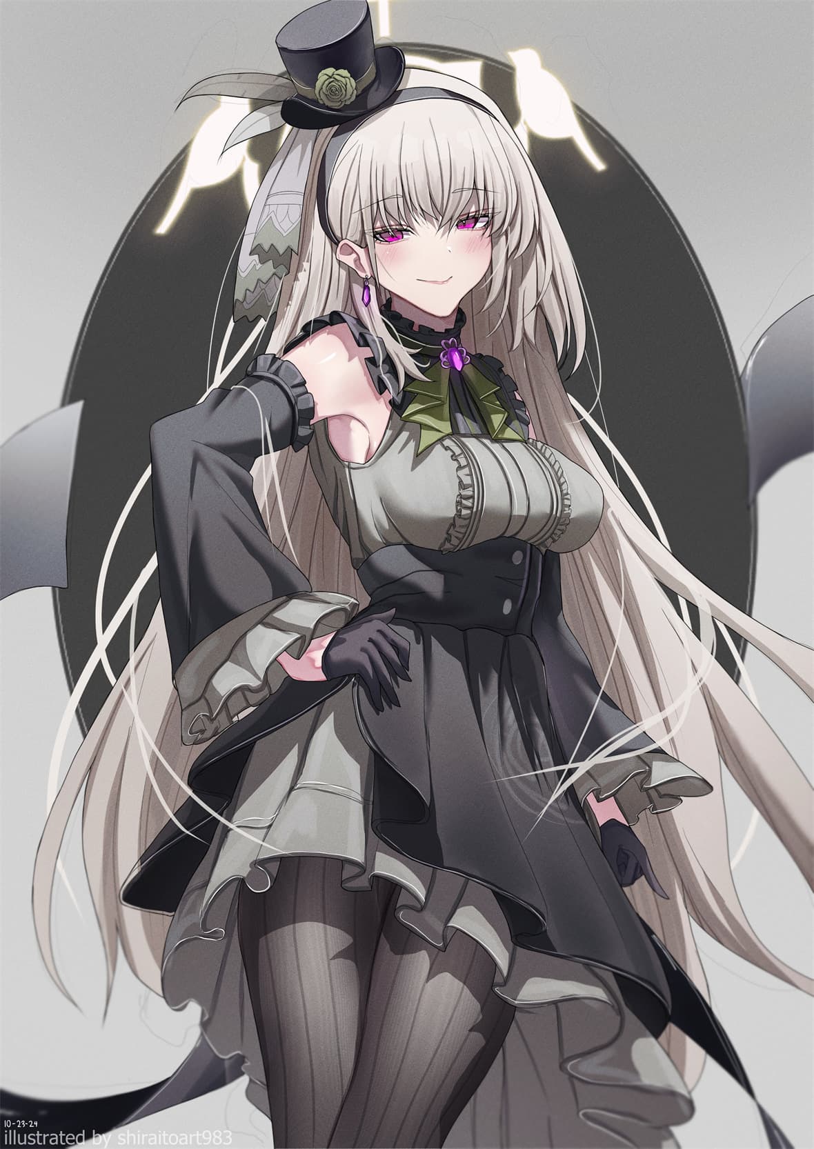 【P站美图】崩坏：星穹铁道 灵砂 初音未来 双马尾JK制服 鸣潮 釉瑚 碧蓝档案 浅黄ムツキ 插画美图推荐 P站美图-第4张