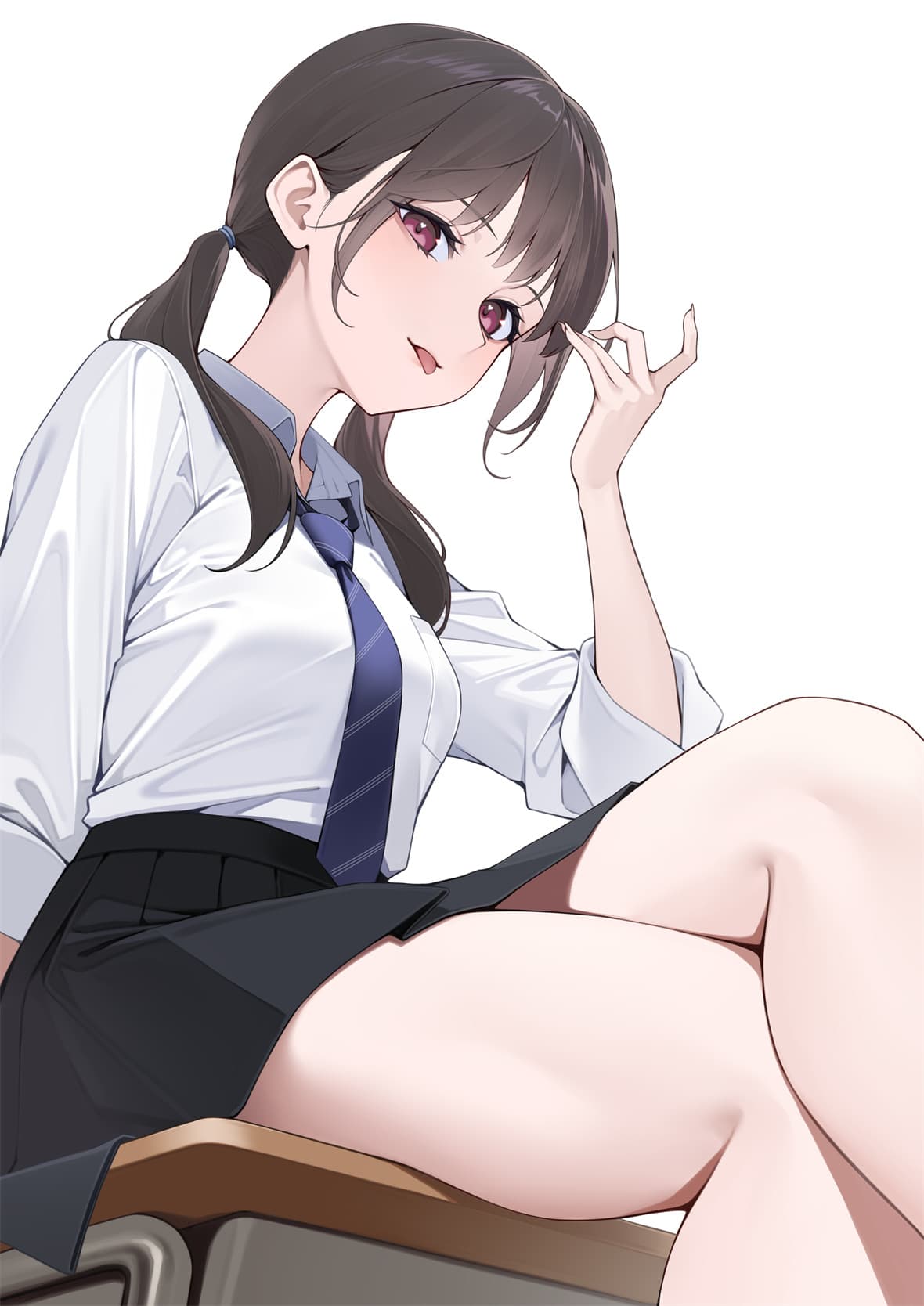 【P站美图】崩坏：星穹铁道 灵砂 初音未来 双马尾JK制服 鸣潮 釉瑚 碧蓝档案 浅黄ムツキ 插画美图推荐 P站美图-第5张